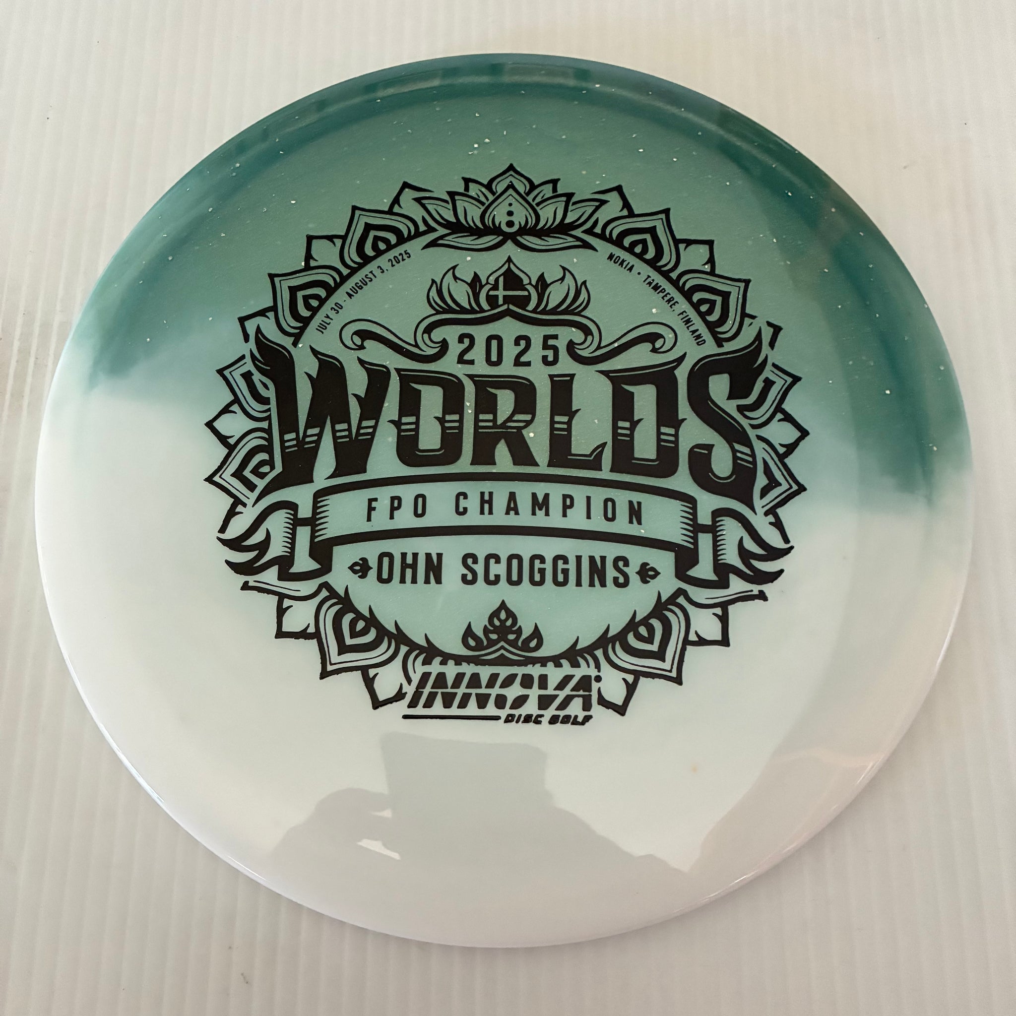 Innova 2025 Ohn Scoggins World Champion Commemorative Test Material Leopard3 7/5/-2/1