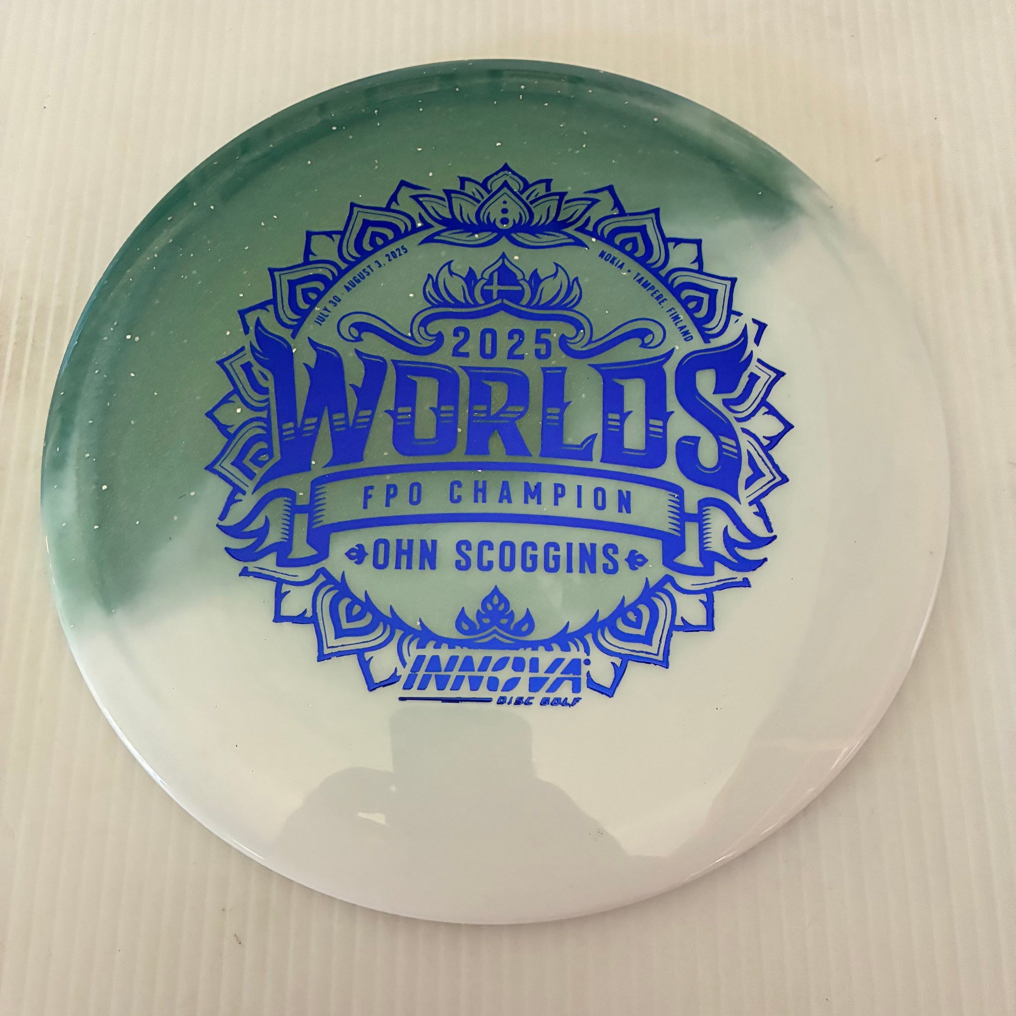 Innova 2025 Ohn Scoggins World Champion Commemorative Test Material Leopard3 7/5/-2/1