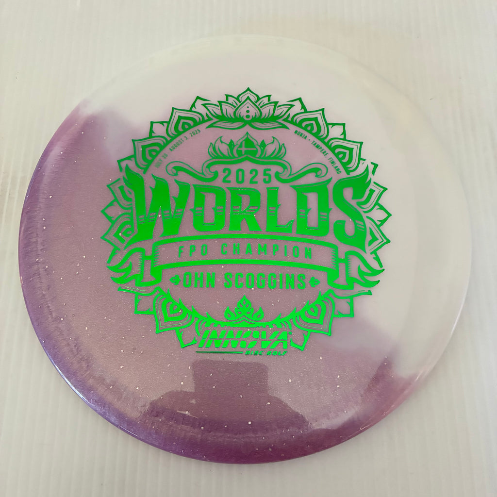 Innova 2025 Ohn Scoggins World Champion Commemorative Test Material Leopard3 7/5/-2/1
