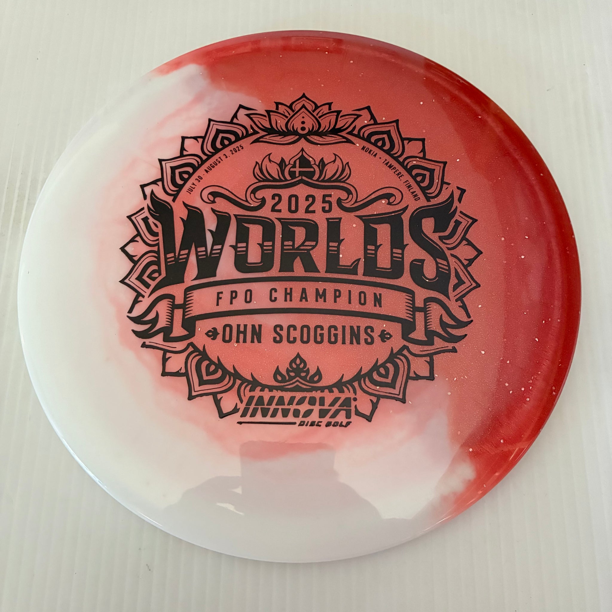 Innova 2025 Ohn Scoggins World Champion Commemorative Test Material Leopard3 7/5/-2/1