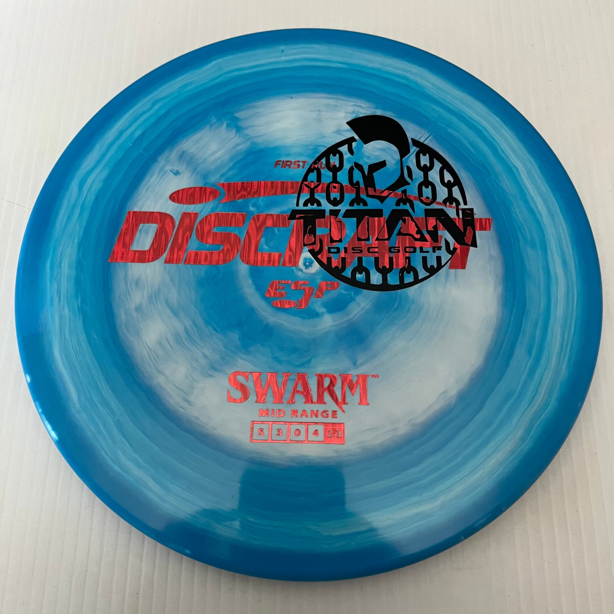 Discraft Titan Disc Golf First Run ESP Swarm 5/3/0/4
