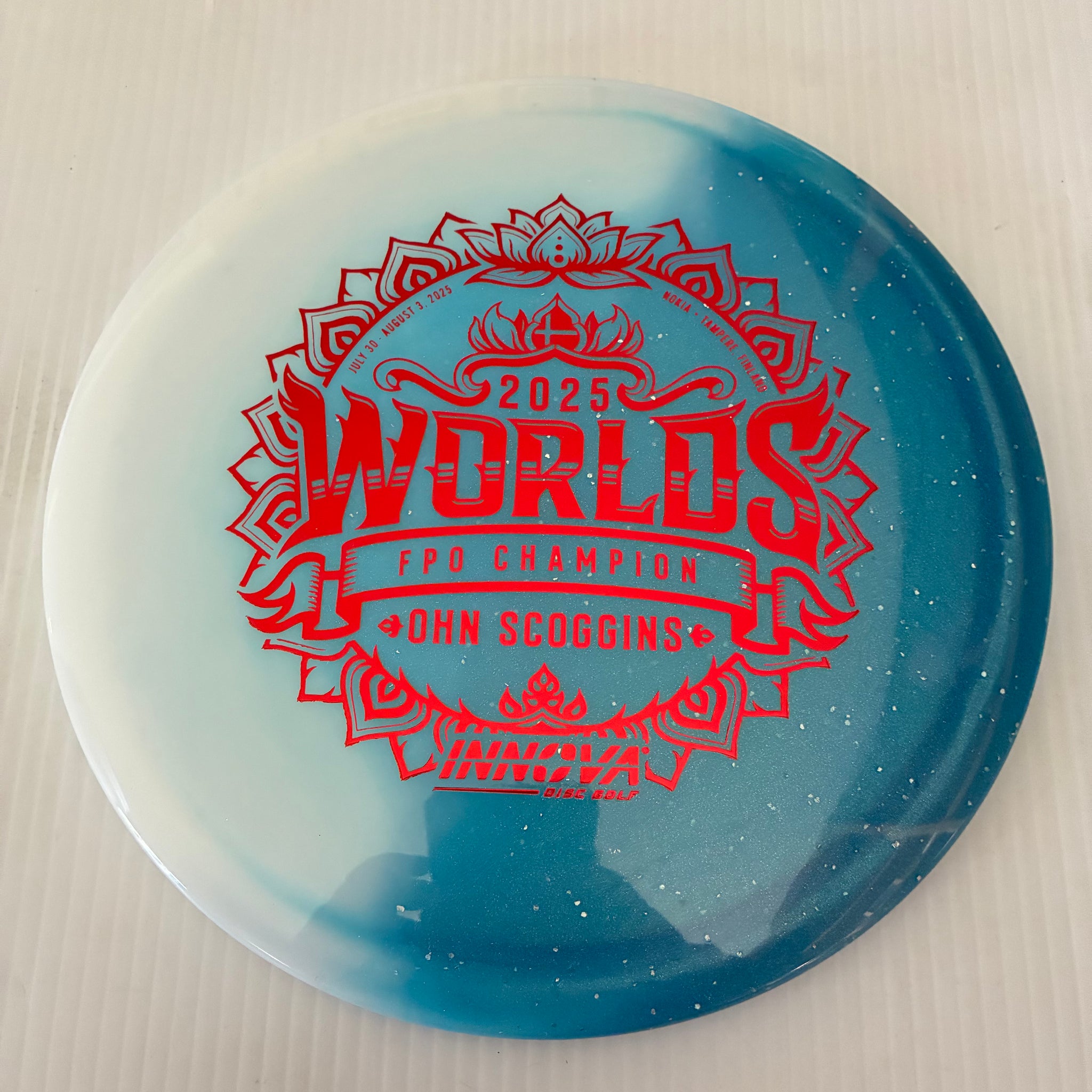 Innova 2025 Ohn Scoggins World Champion Commemorative Test Material Leopard3 7/5/-2/1