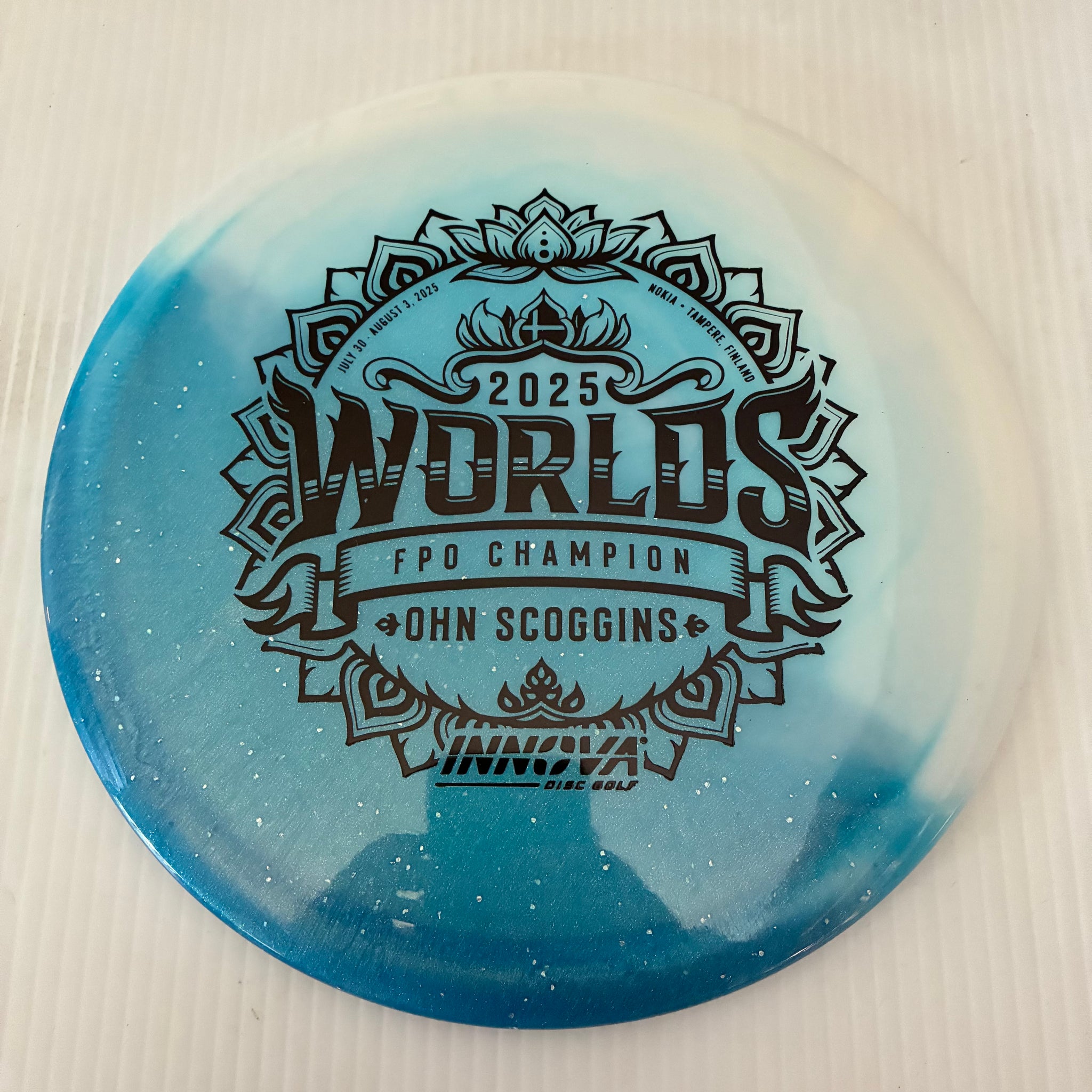 Innova 2025 Ohn Scoggins World Champion Commemorative Test Material Leopard3 7/5/-2/1