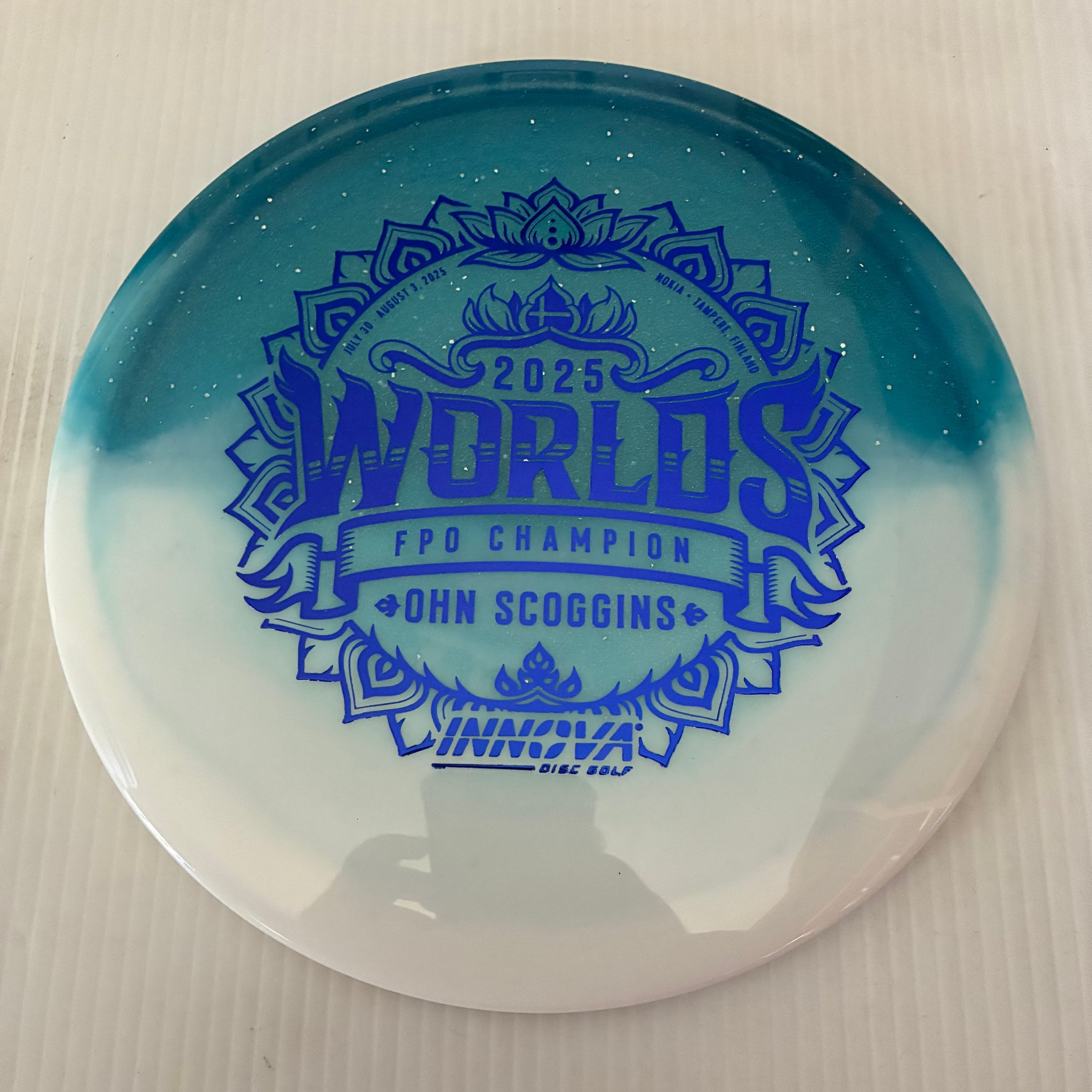 Innova 2025 Ohn Scoggins World Champion Commemorative Test Material Leopard3 7/5/-2/1