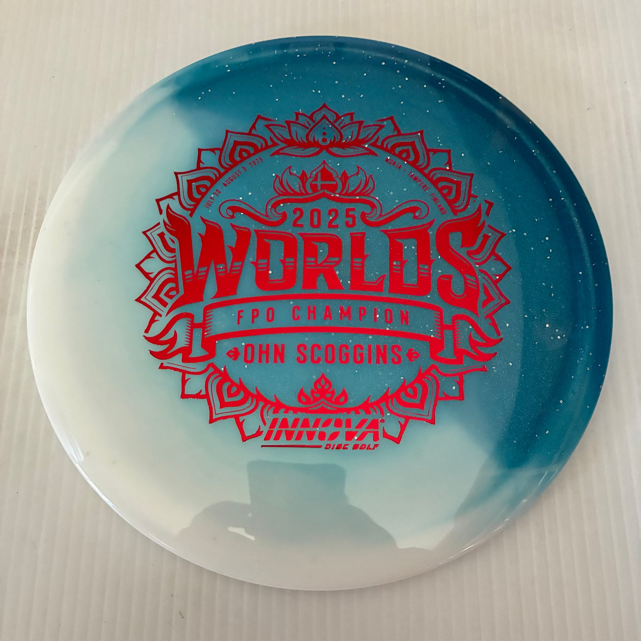 Innova 2025 Ohn Scoggins World Champion Commemorative Test Material Leopard3 7/5/-2/1