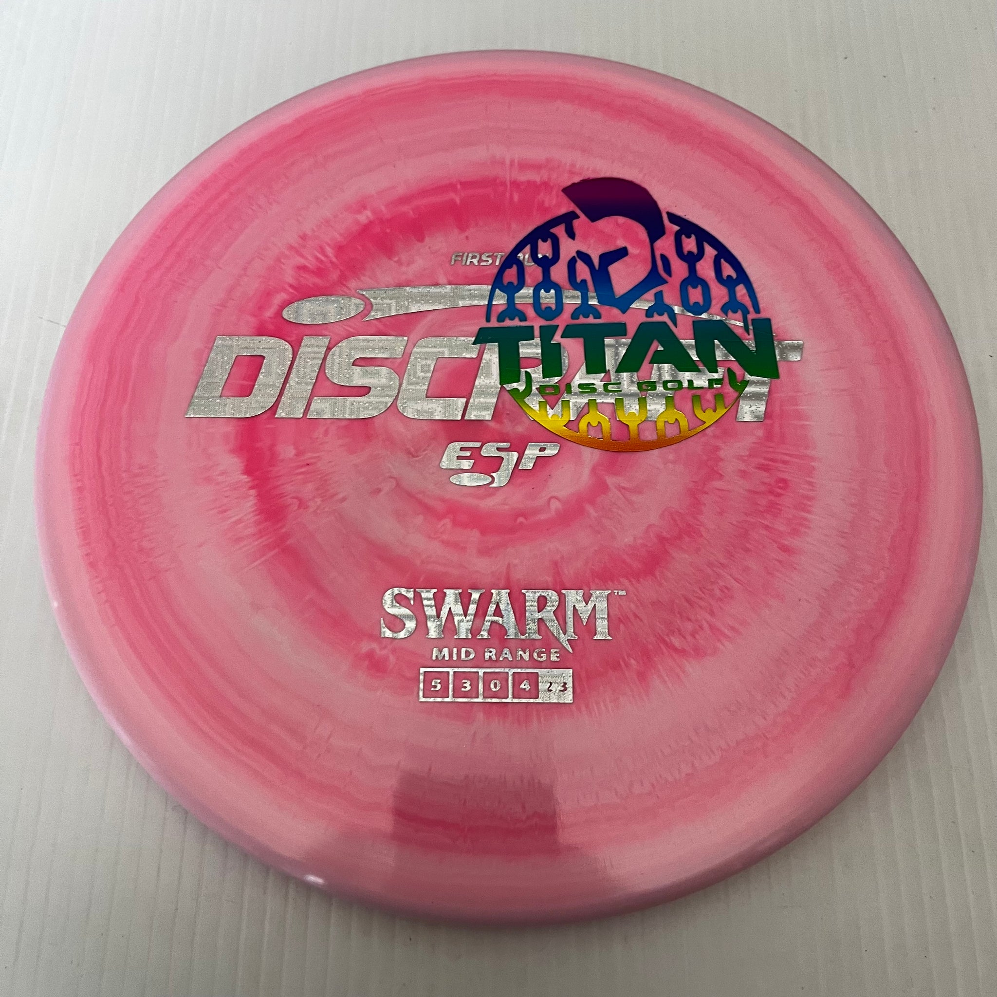 Discraft Titan Disc Golf First Run ESP Swarm 5/3/0/4