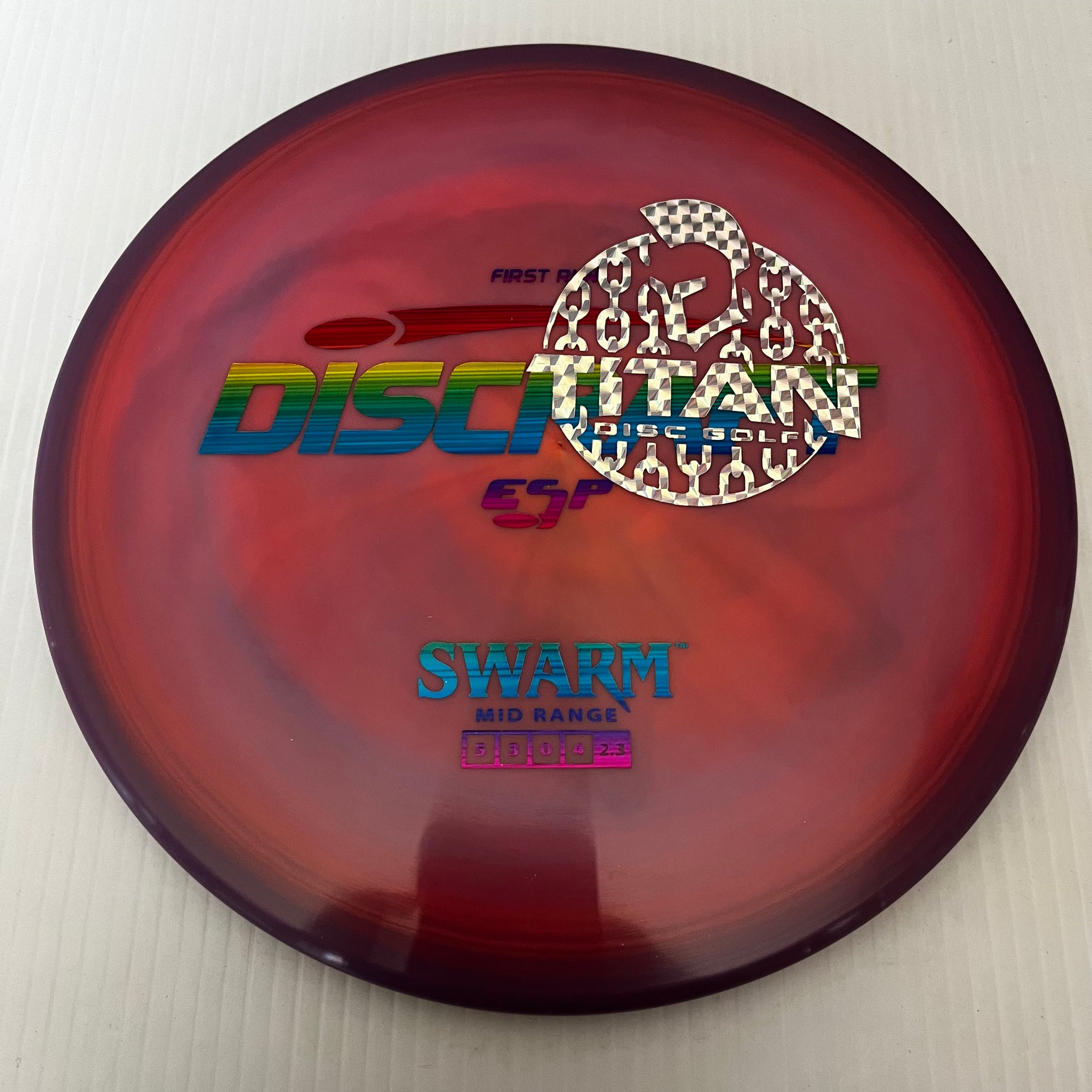 Discraft Titan Disc Golf First Run ESP Swarm 5/3/0/4