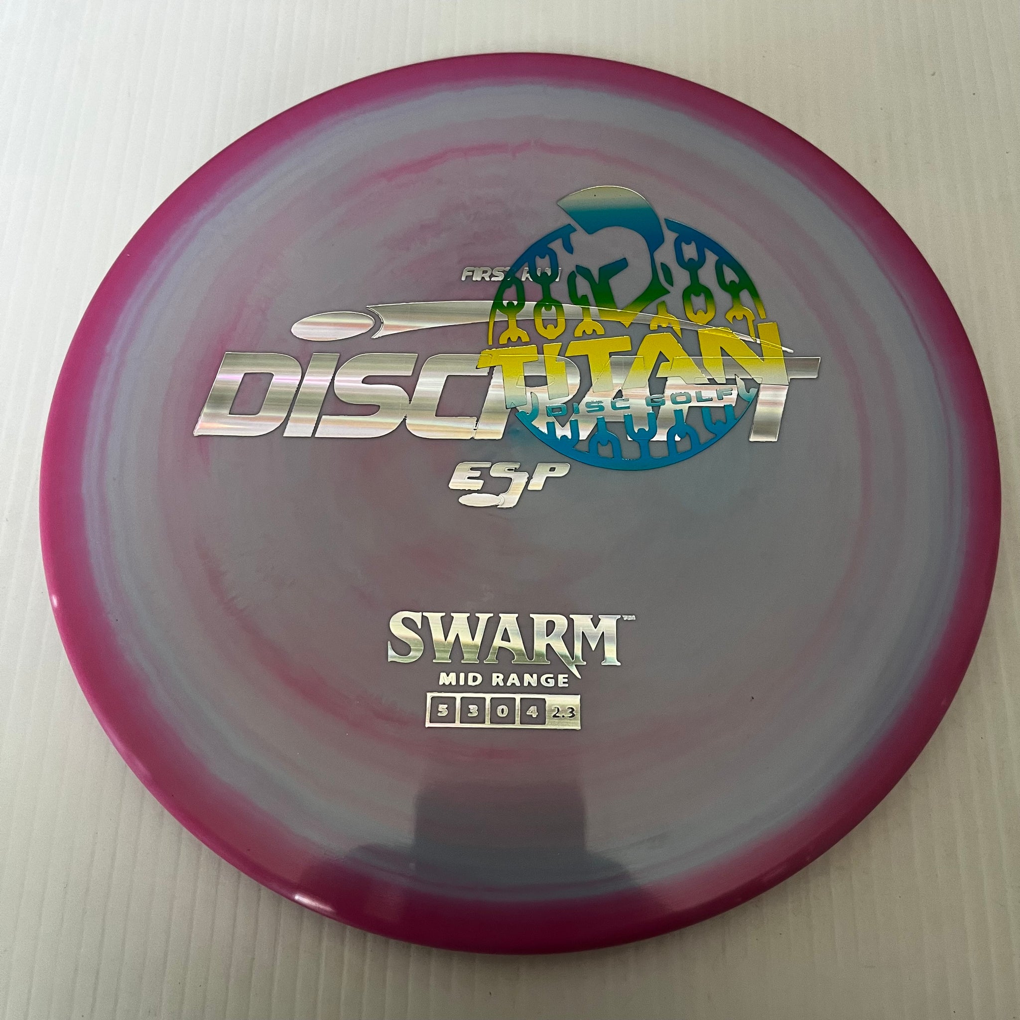 Discraft Titan Disc Golf First Run ESP Swarm 5/3/0/4