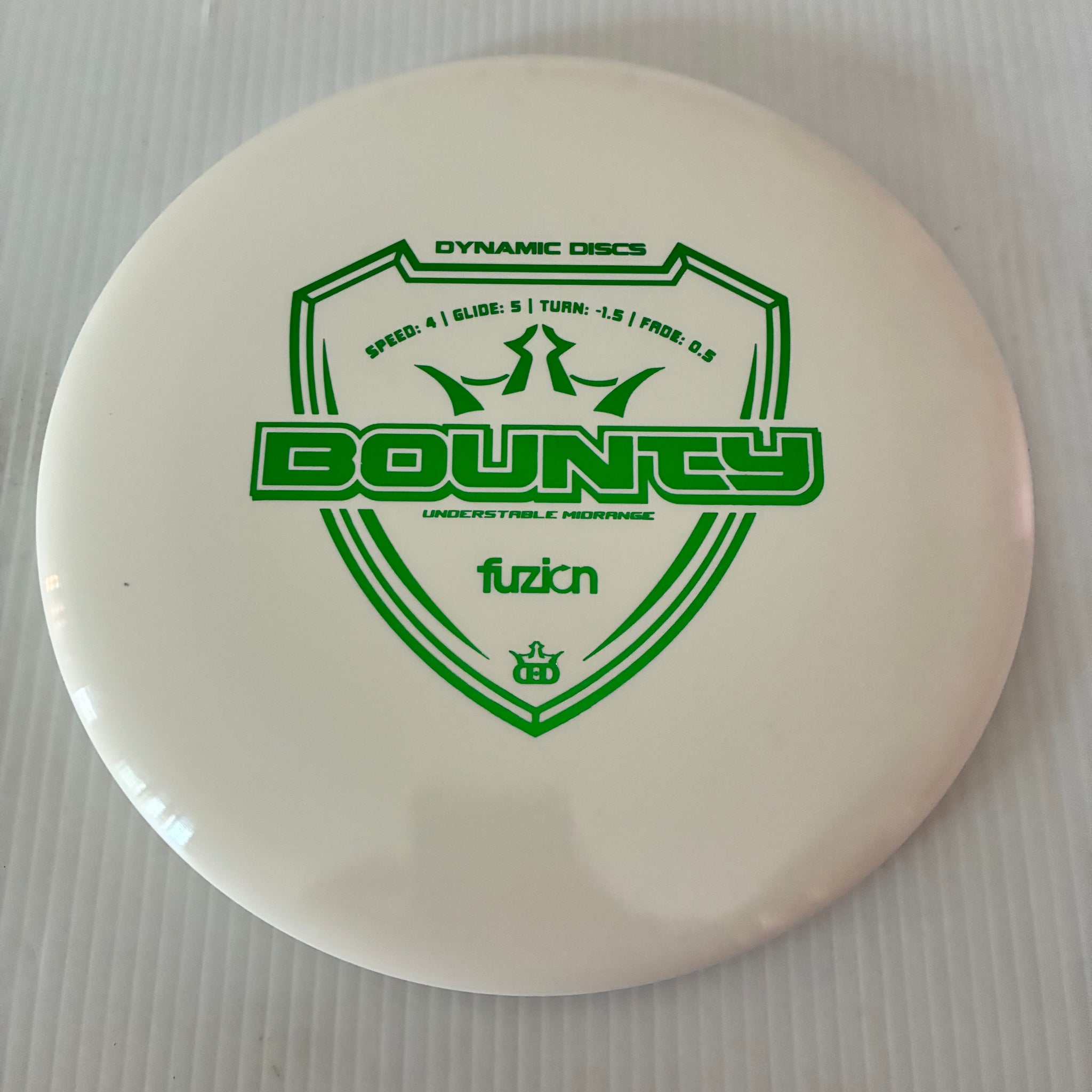 Dynamic Discs Fuzion Bounty 4/5/-1.5/0.5