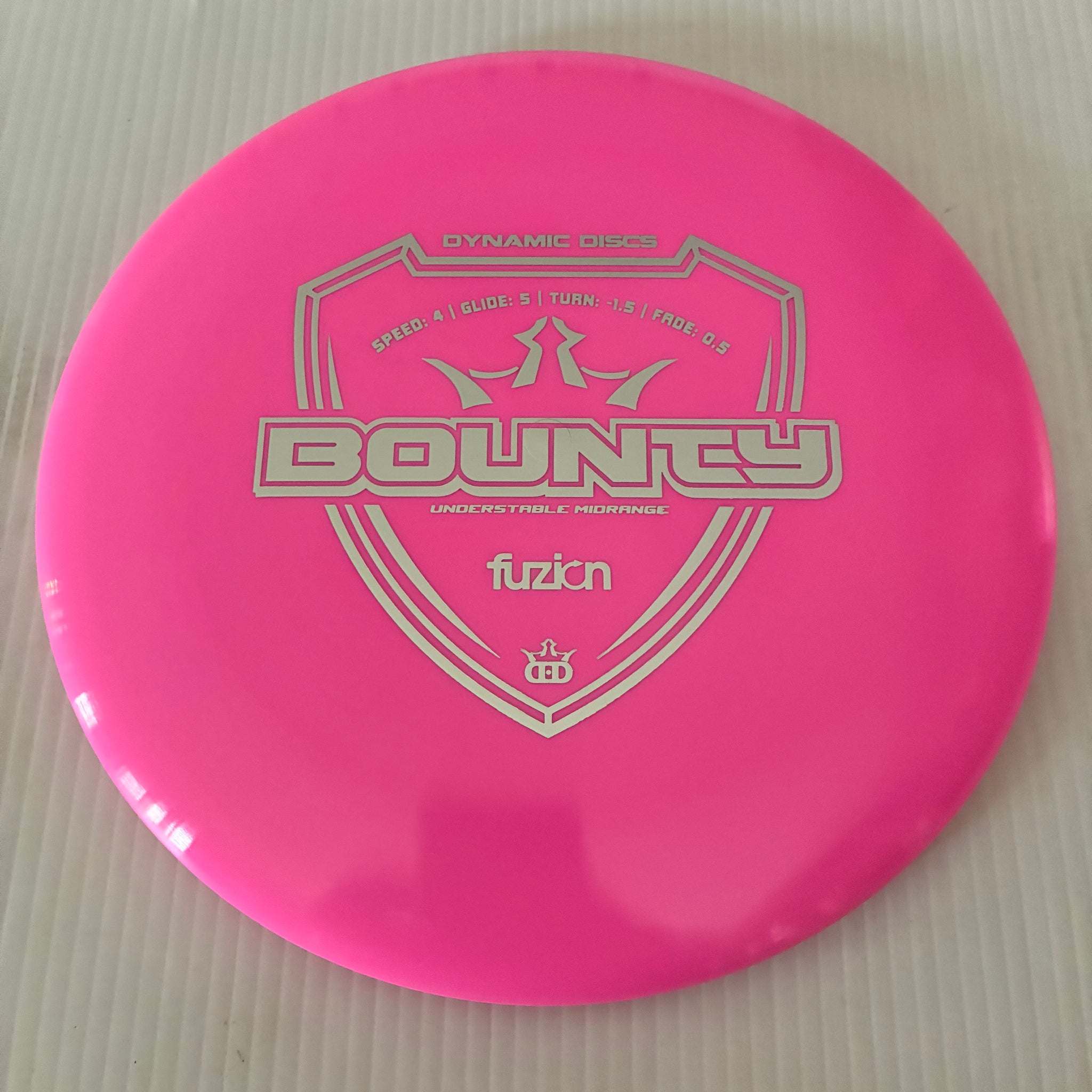 Dynamic Discs Fuzion Bounty 4/5/-1.5/0.5