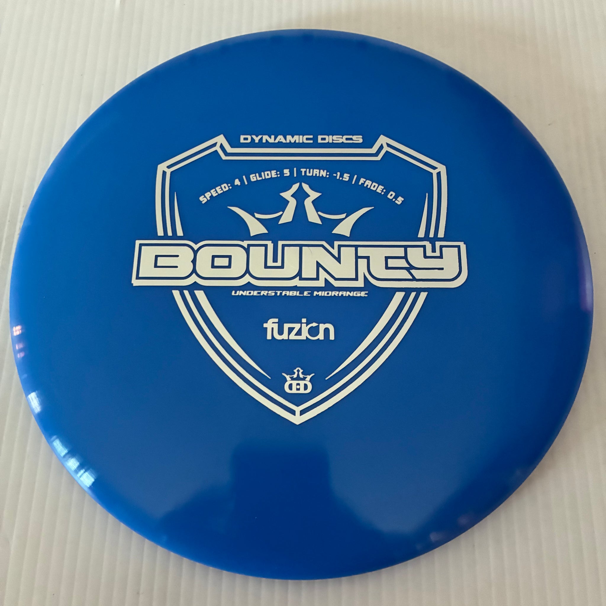 Dynamic Discs Fuzion Bounty 4/5/-1.5/0.5