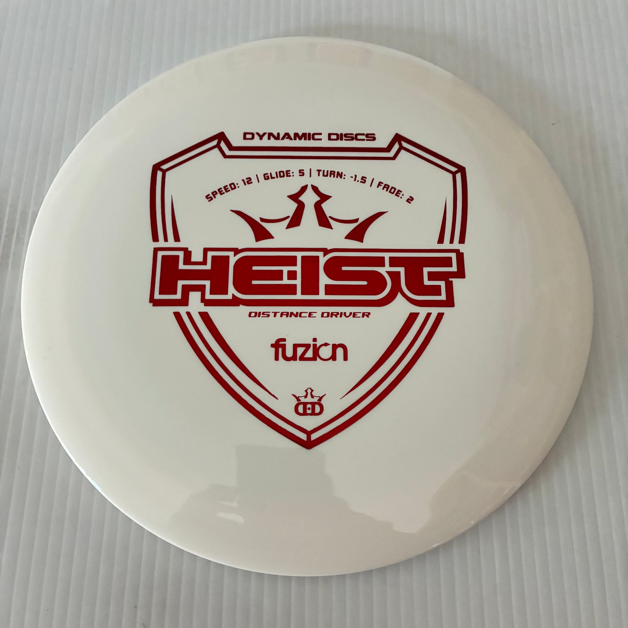 Dynamic Discs Fuzion Heist 12/5/-1.5/2