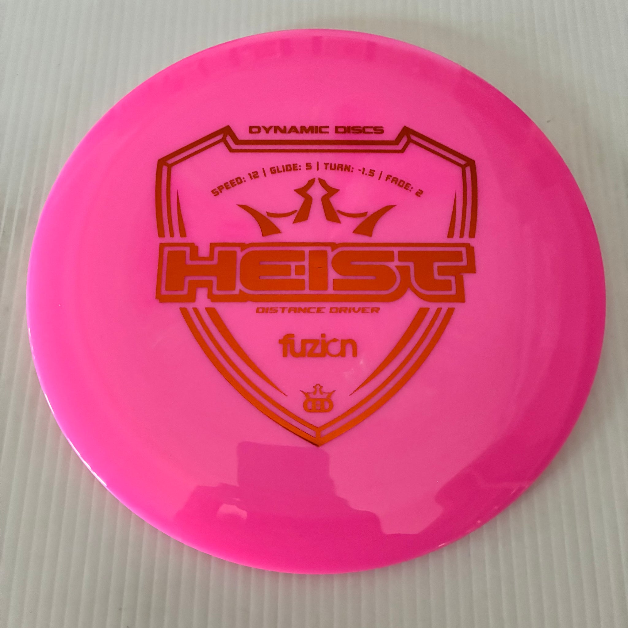 Dynamic Discs Fuzion Heist 12/5/-1.5/2