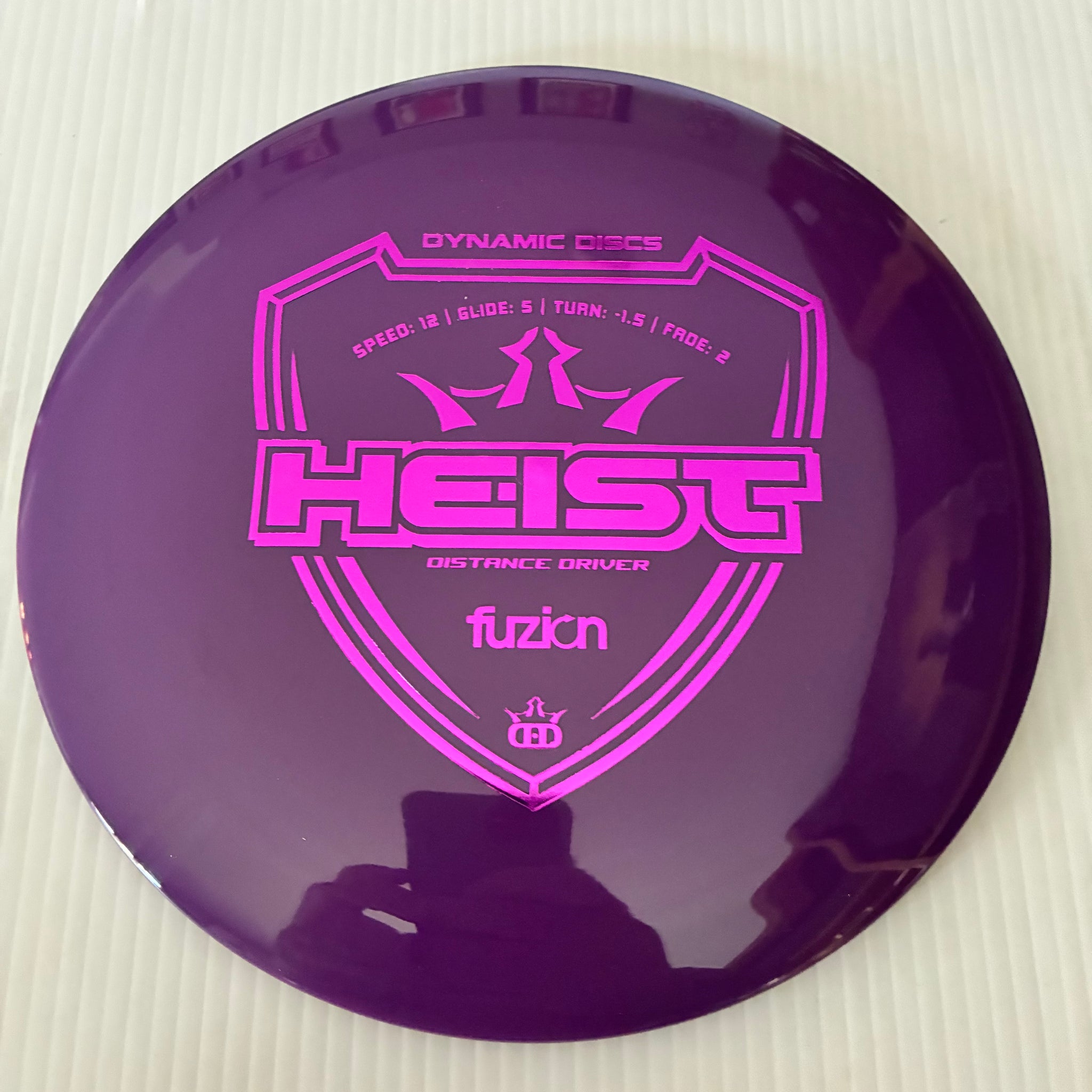 Dynamic Discs Fuzion Heist 12/5/-1.5/2