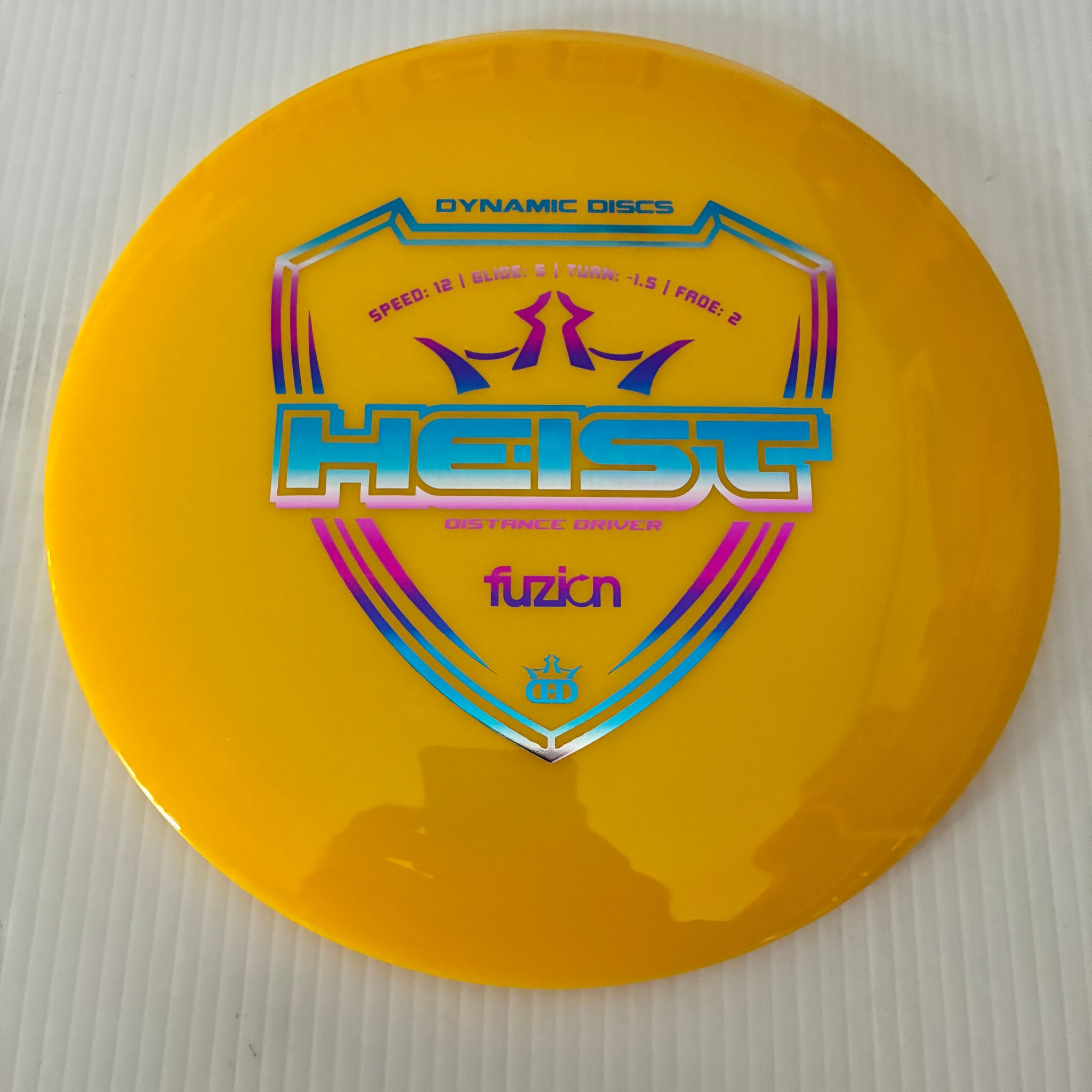 Dynamic Discs Fuzion Heist 12/5/-1.5/2