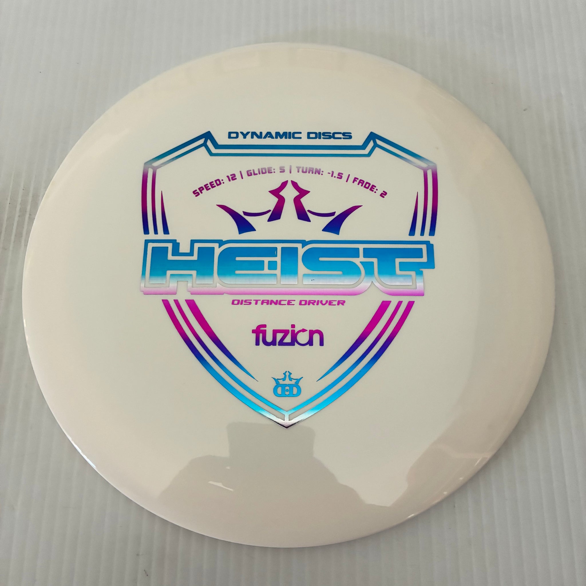 Dynamic Discs Fuzion Heist 12/5/-1.5/2