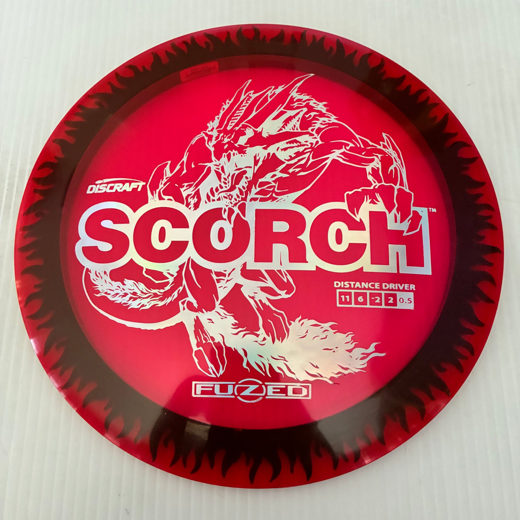 Discraft Z Fuzed Flame Pattern Scorch 11/6/-2/-2