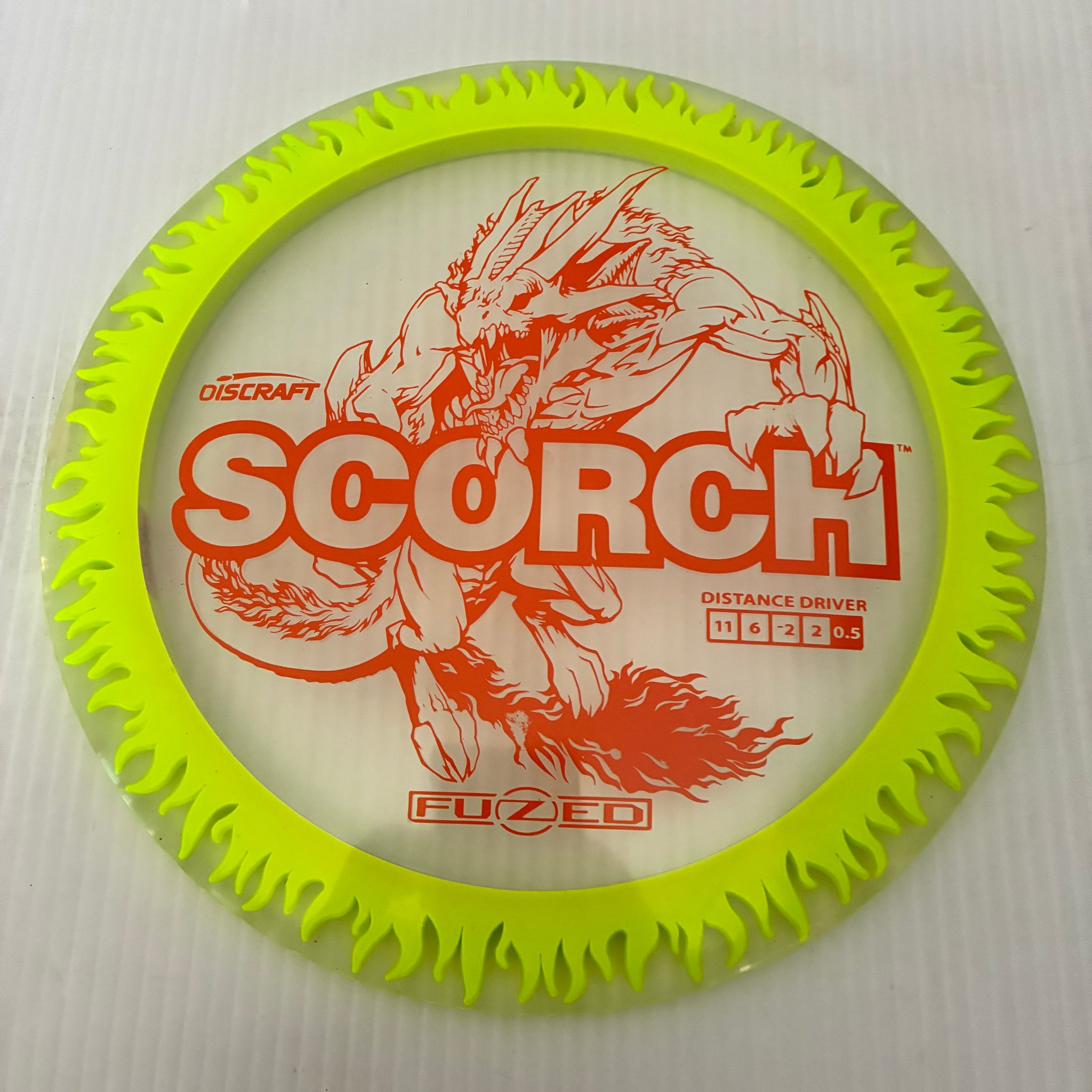 Discraft Z Fuzed Flame Pattern Scorch 11/6/-2/-2