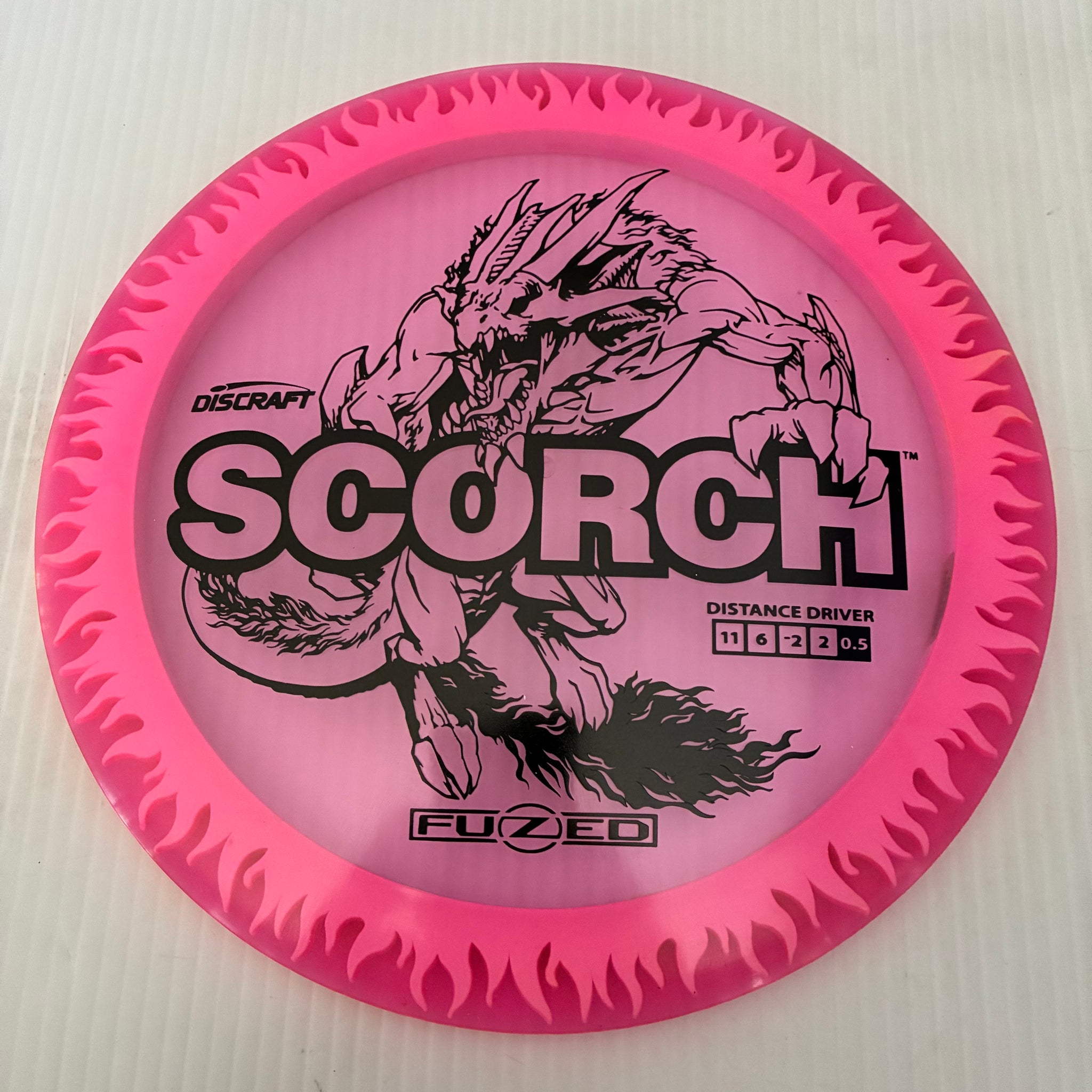 Discraft Z Fuzed Flame Pattern Scorch 11/6/-2/-2