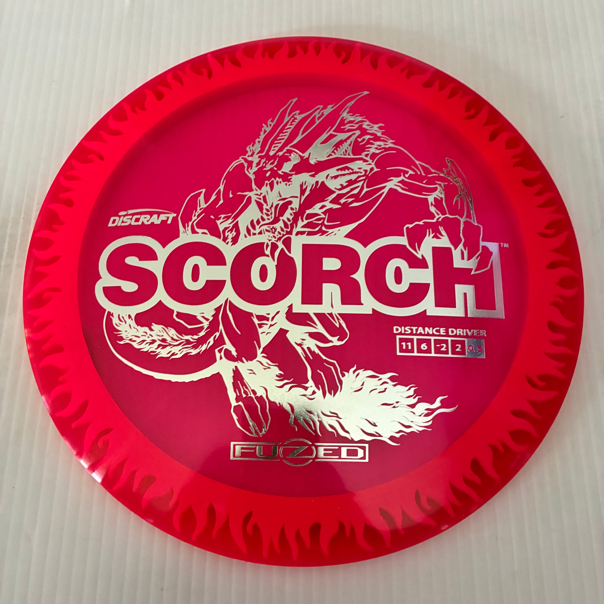 Discraft Z Fuzed Flame Pattern Scorch 11/6/-2/-2