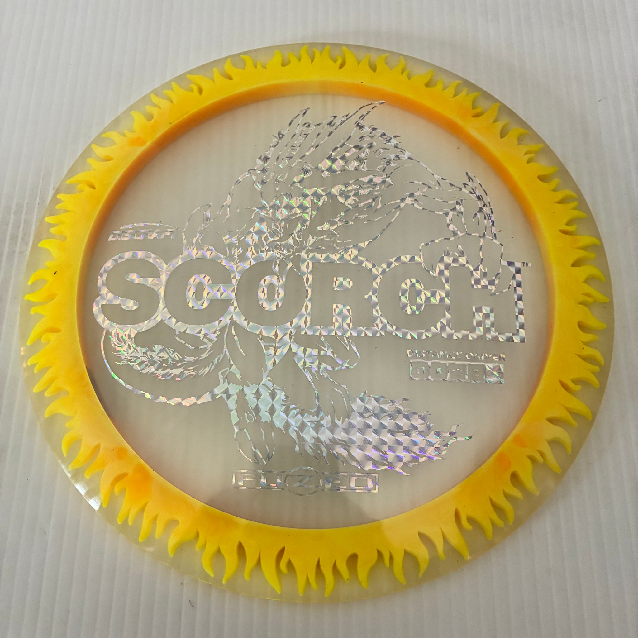 Discraft Z Fuzed Flame Pattern Scorch 11/6/-2/-2