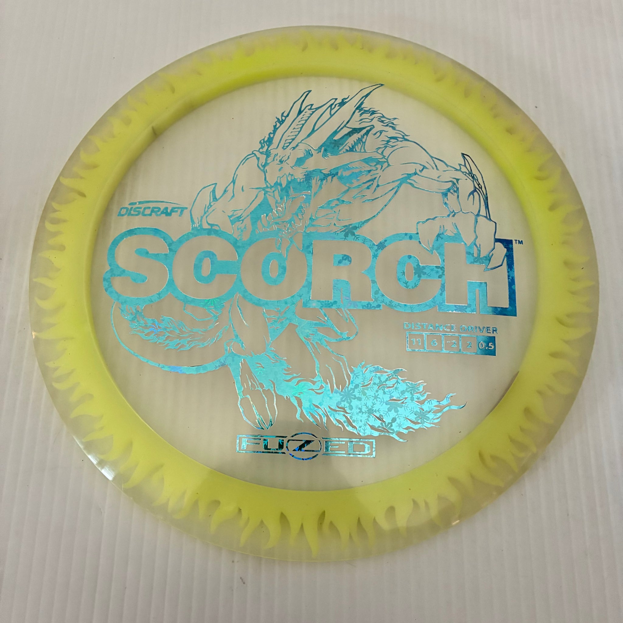 Discraft Z Fuzed Flame Pattern Scorch 11/6/-2/-2