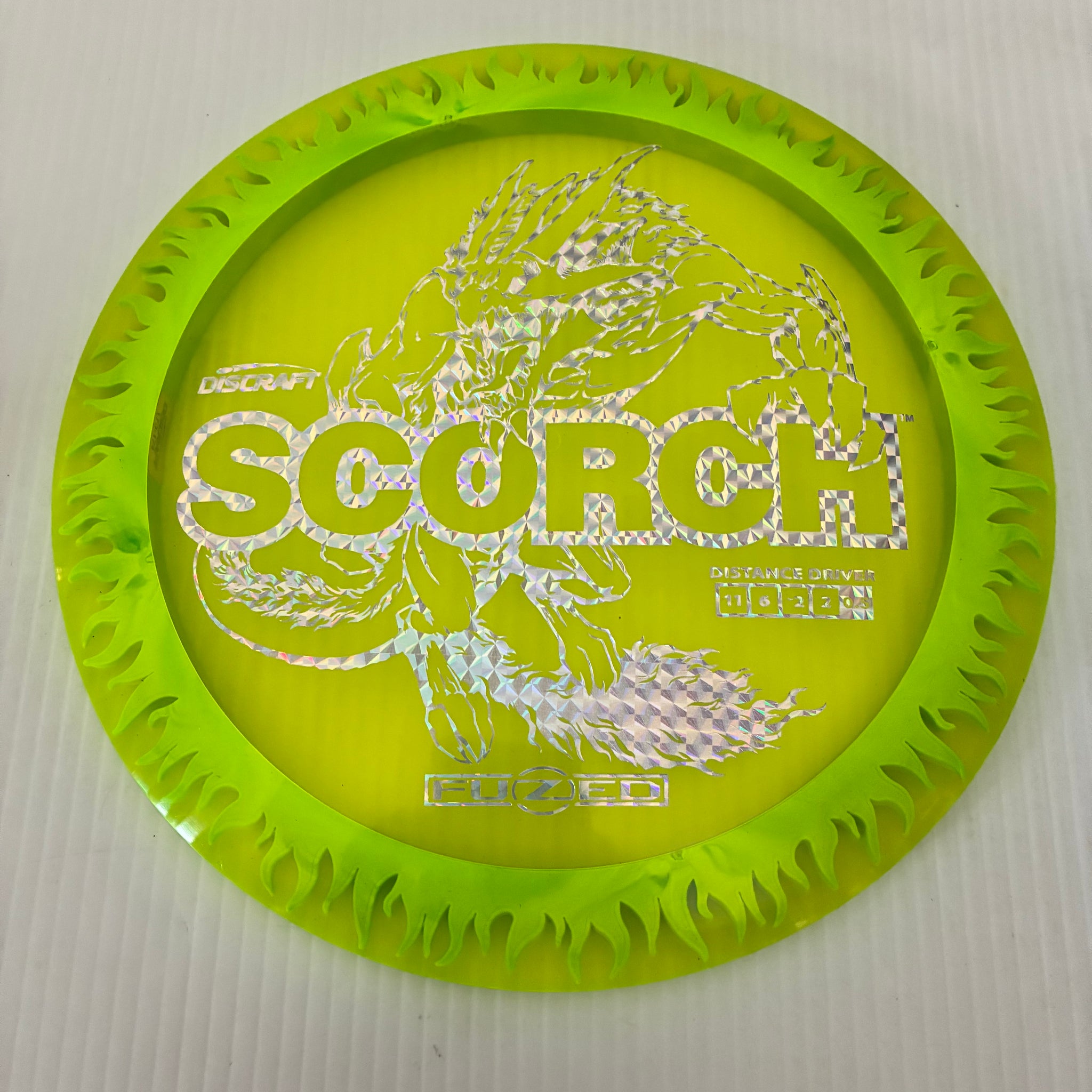 Discraft Z Fuzed Flame Pattern Scorch 11/6/-2/-2