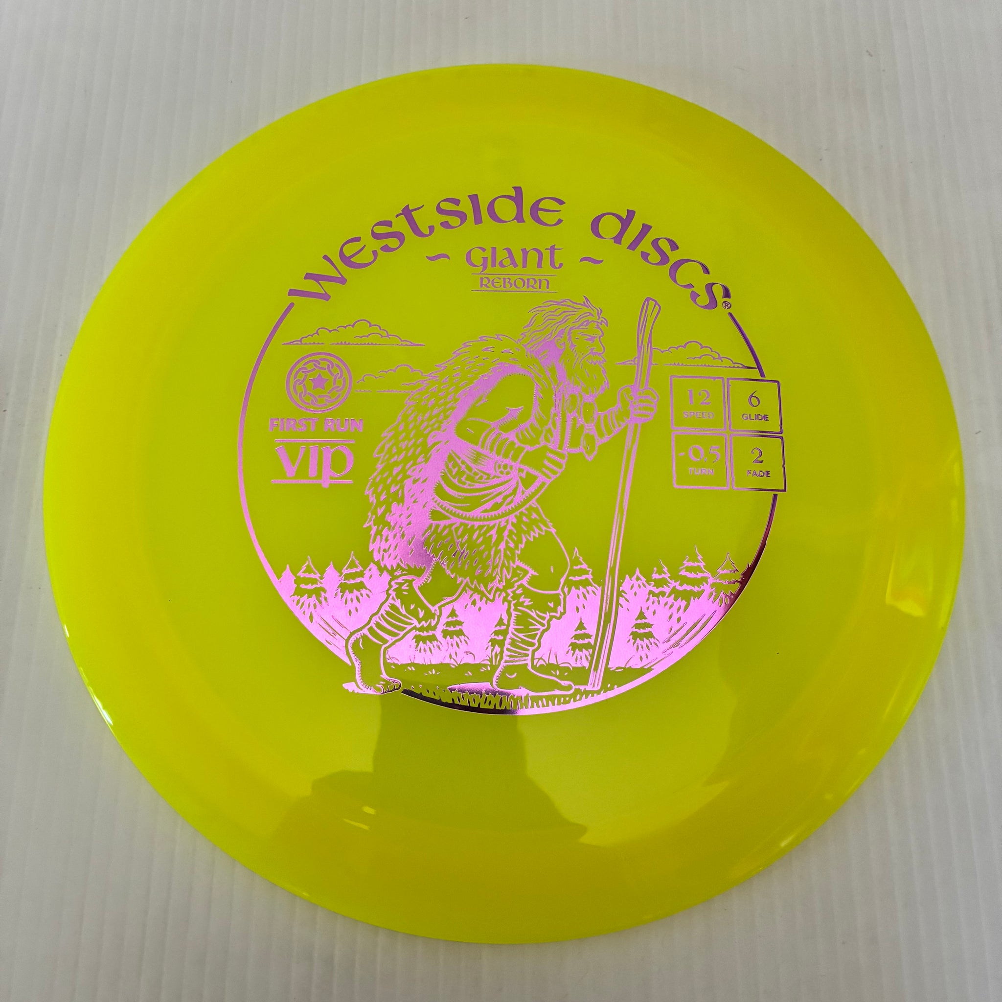 Westside Discs First Run ReBorn VIP Giant 12/6/-0.5/2