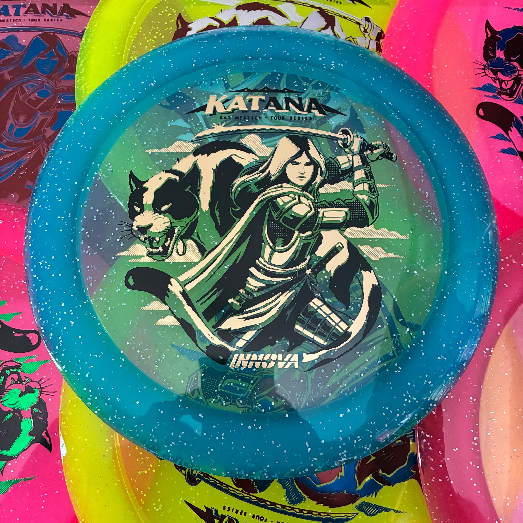 Innova 2026 Kat Mertsch Tour Series Metal Flake Champion Katana 13/5/-3/3