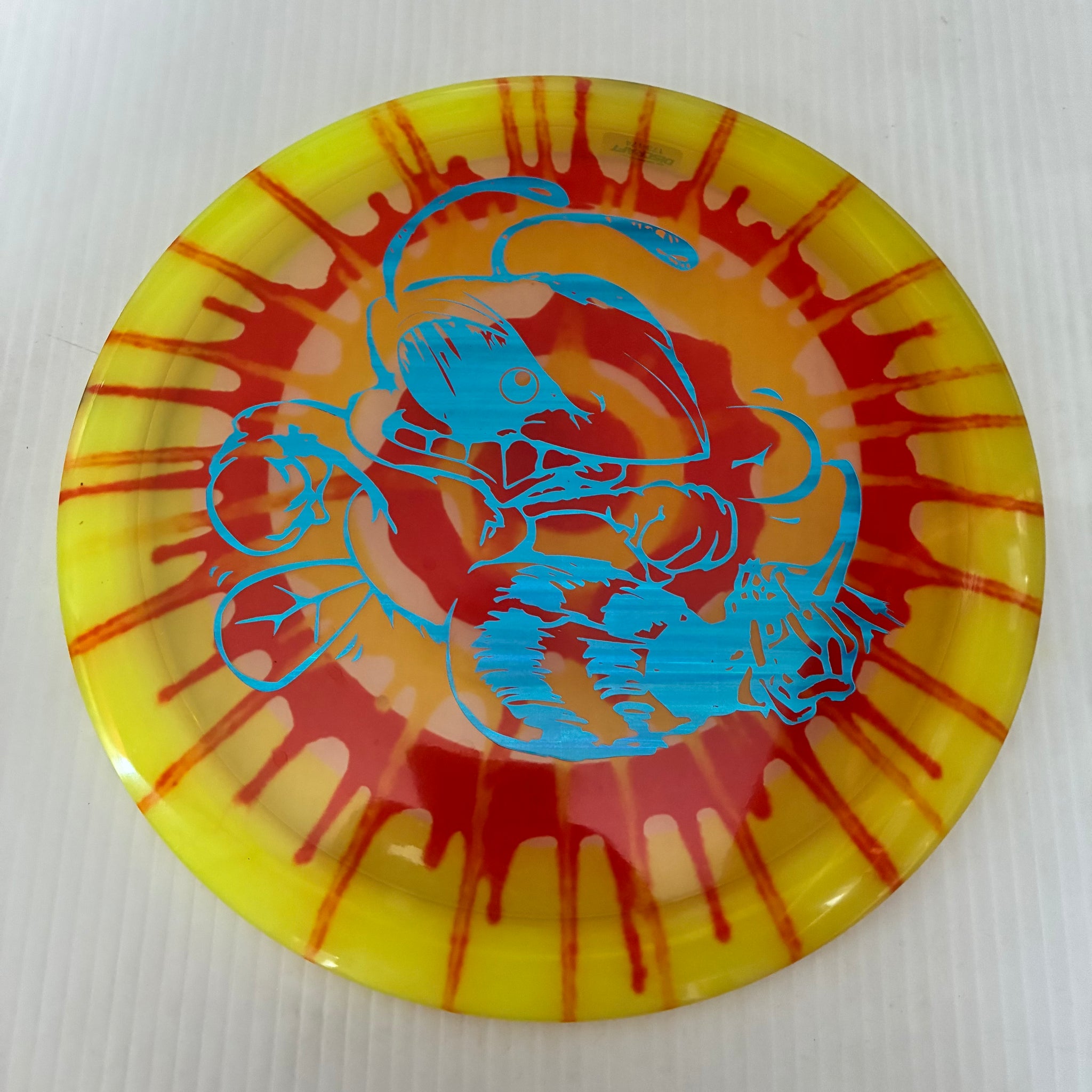 Discraft 2026 Titan Open Fundraiser Fly Dye Z Heat 9/6/-3/1