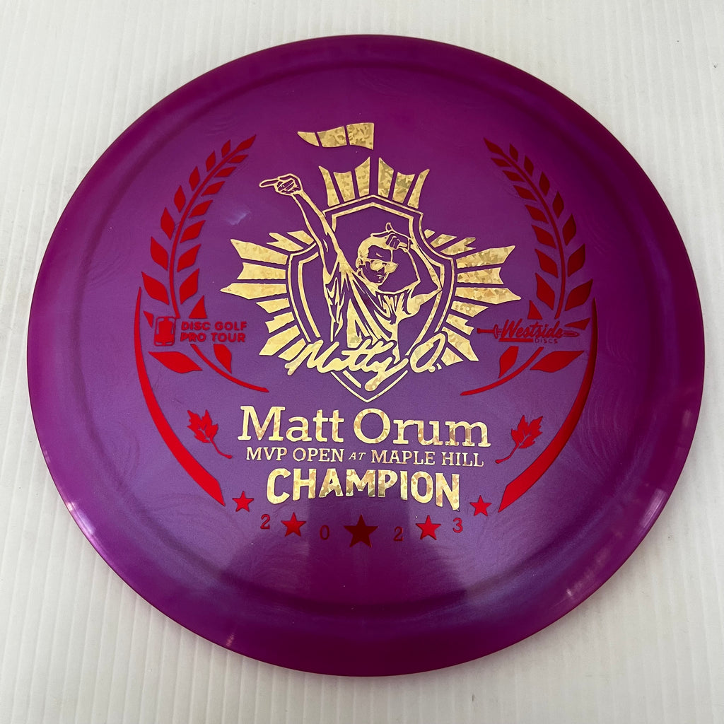 Westside Discs 2023 Matt Orum MVP Open Champion VIP-X Chameleon Stag 8/6/-1/2