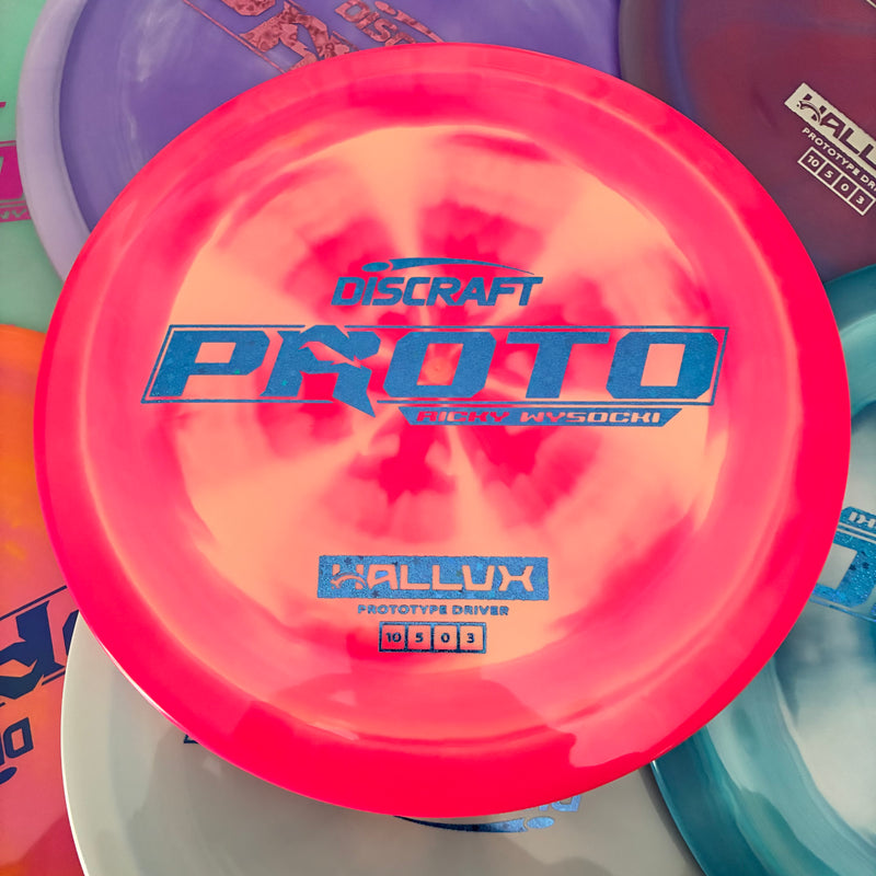 Discraft Ricky Wysocki Prototype Swirly ESP Hallux 10/5/0/3