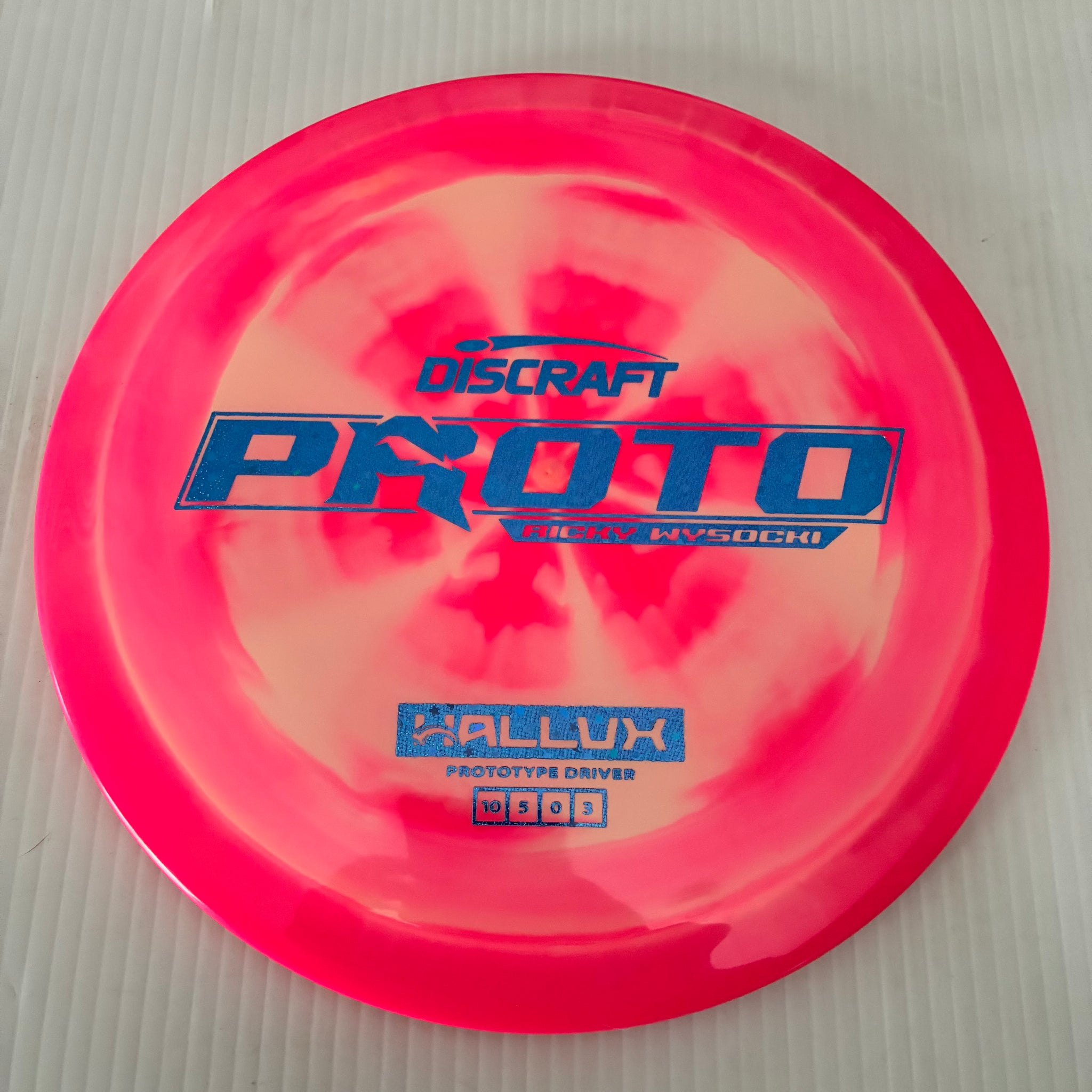 Discraft Ricky Wysocki Prototype Swirly ESP Hallux 10/5/0/3
