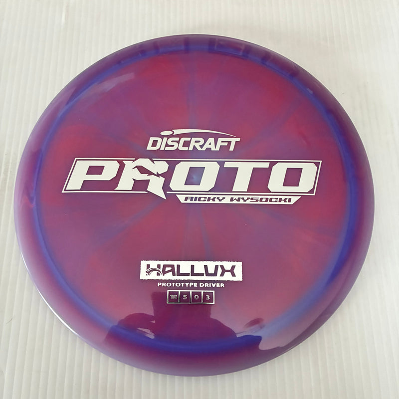 Discraft Ricky Wysocki Prototype Swirly ESP Hallux 10/5/0/3