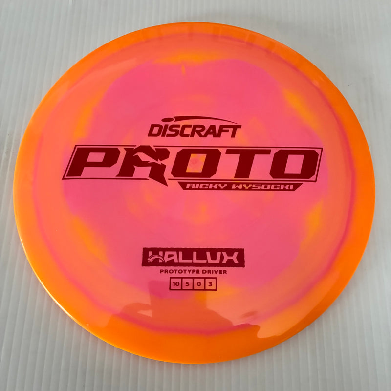 Discraft Ricky Wysocki Prototype Swirly ESP Hallux 10/5/0/3