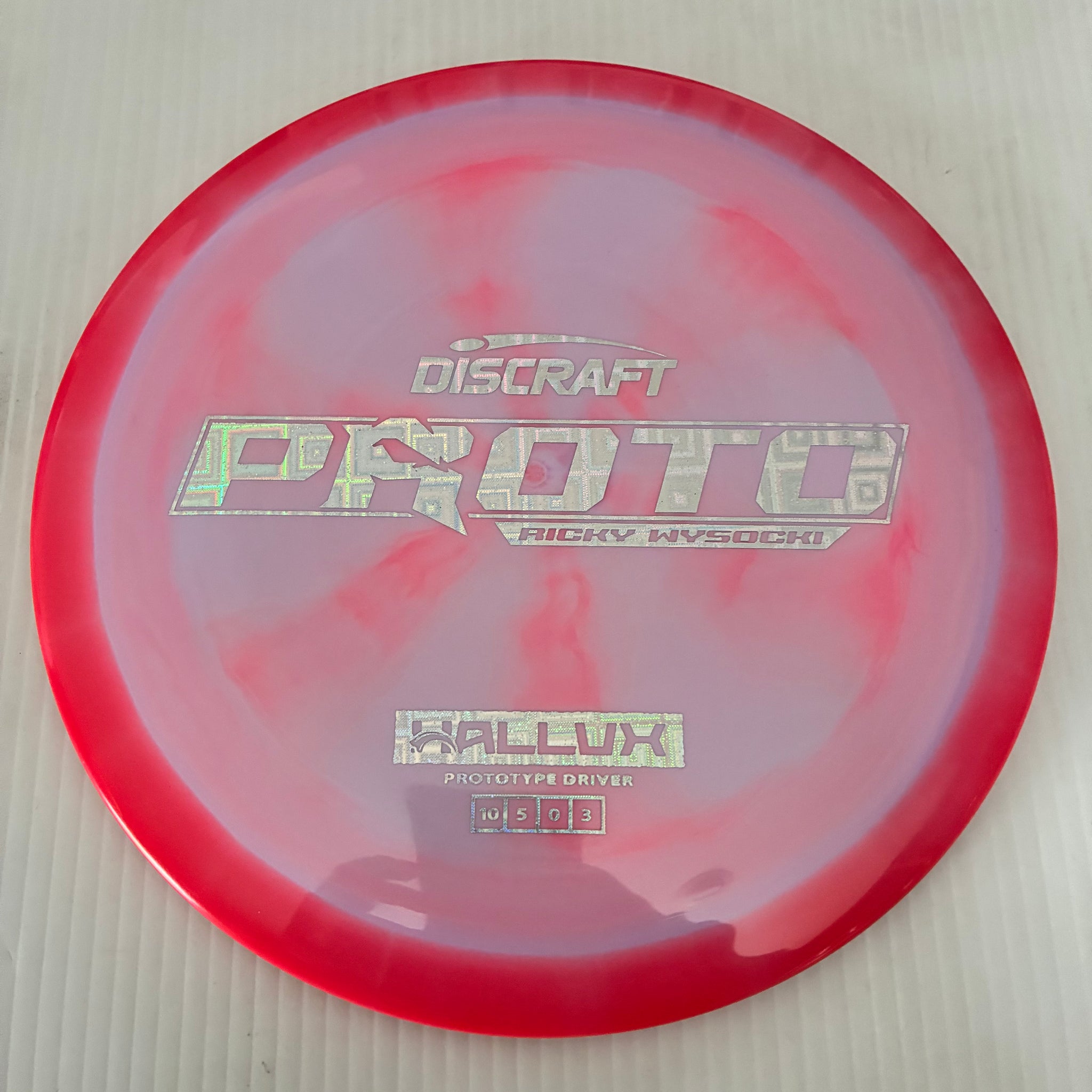 Discraft Ricky Wysocki Prototype Swirly ESP Hallux 10/5/0/3