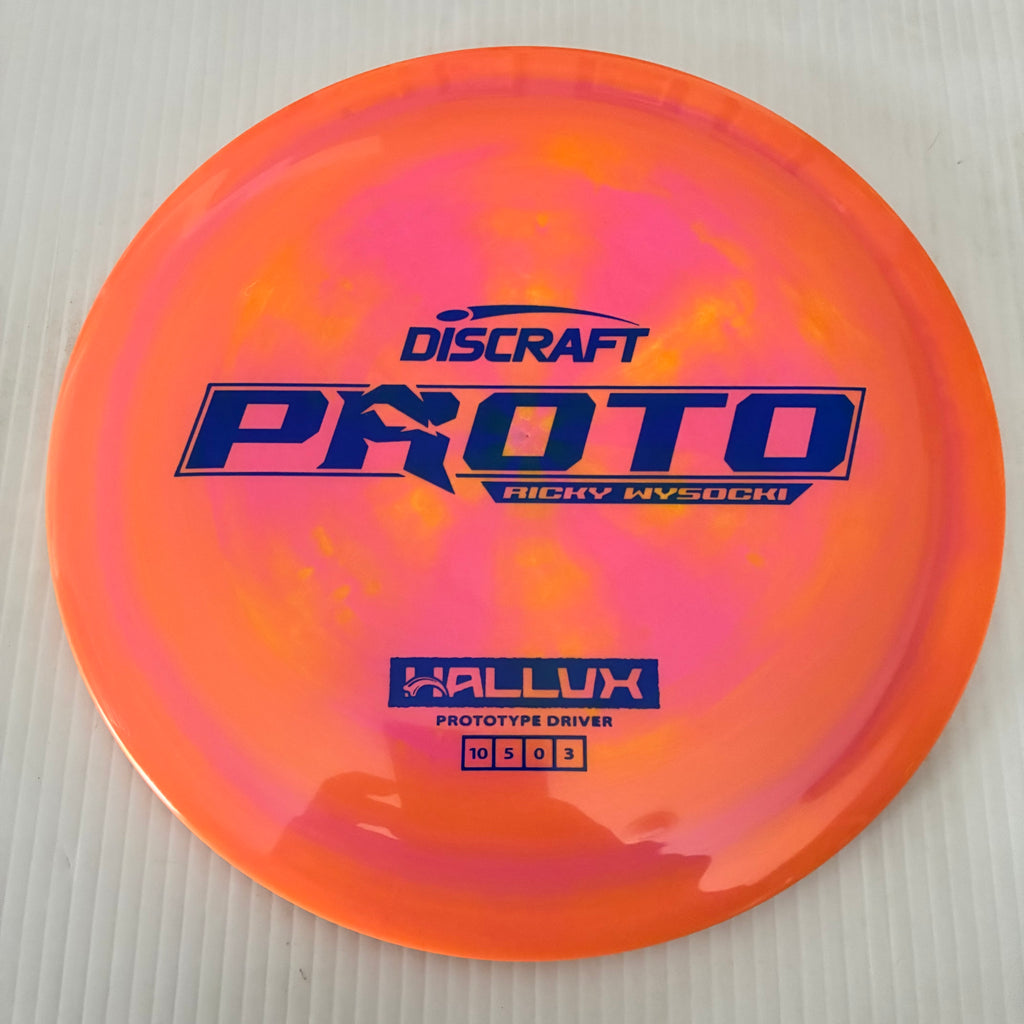 Discraft Ricky Wysocki Prototype Swirly ESP Hallux 10/5/0/3