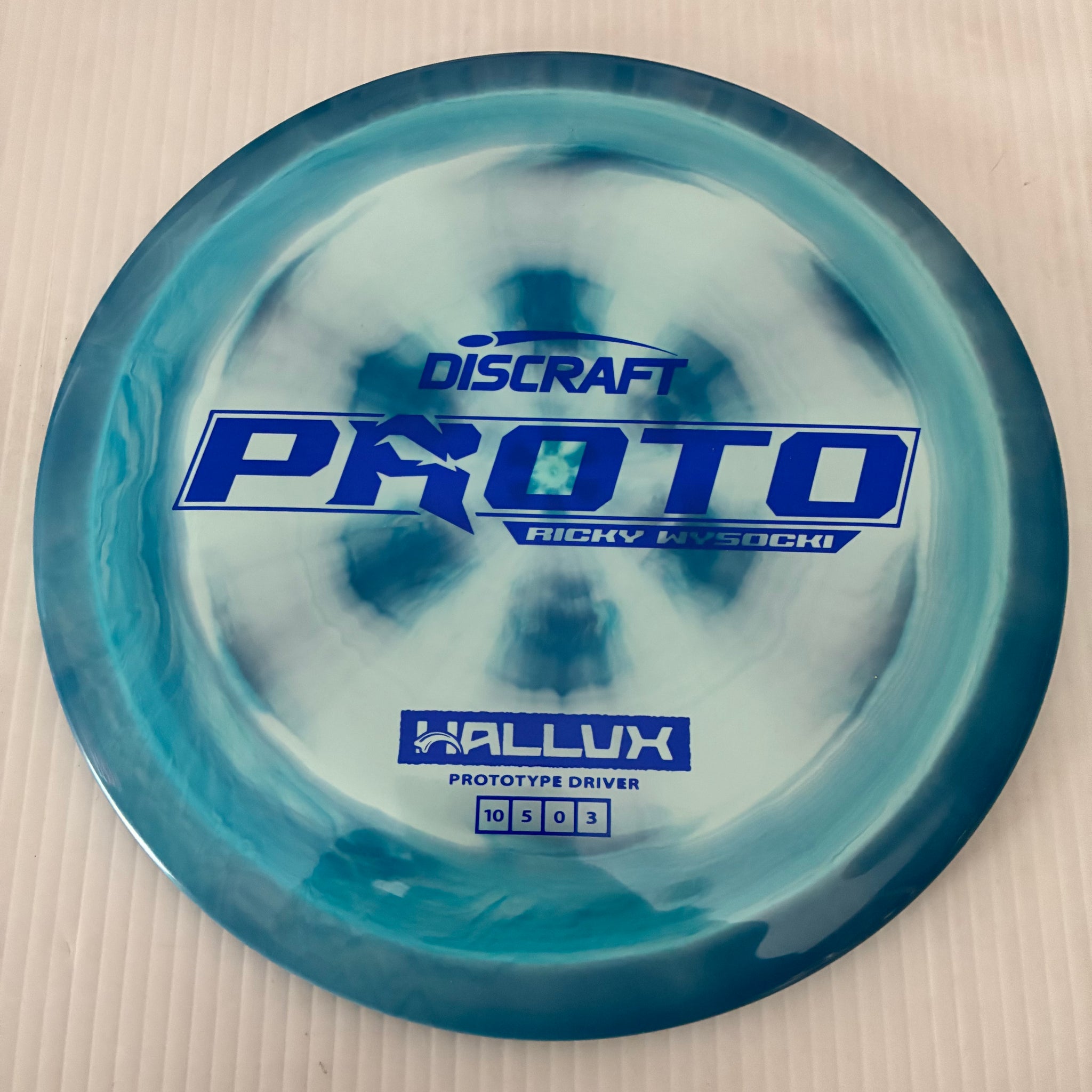 Discraft Ricky Wysocki Prototype Swirly ESP Hallux 10/5/0/3