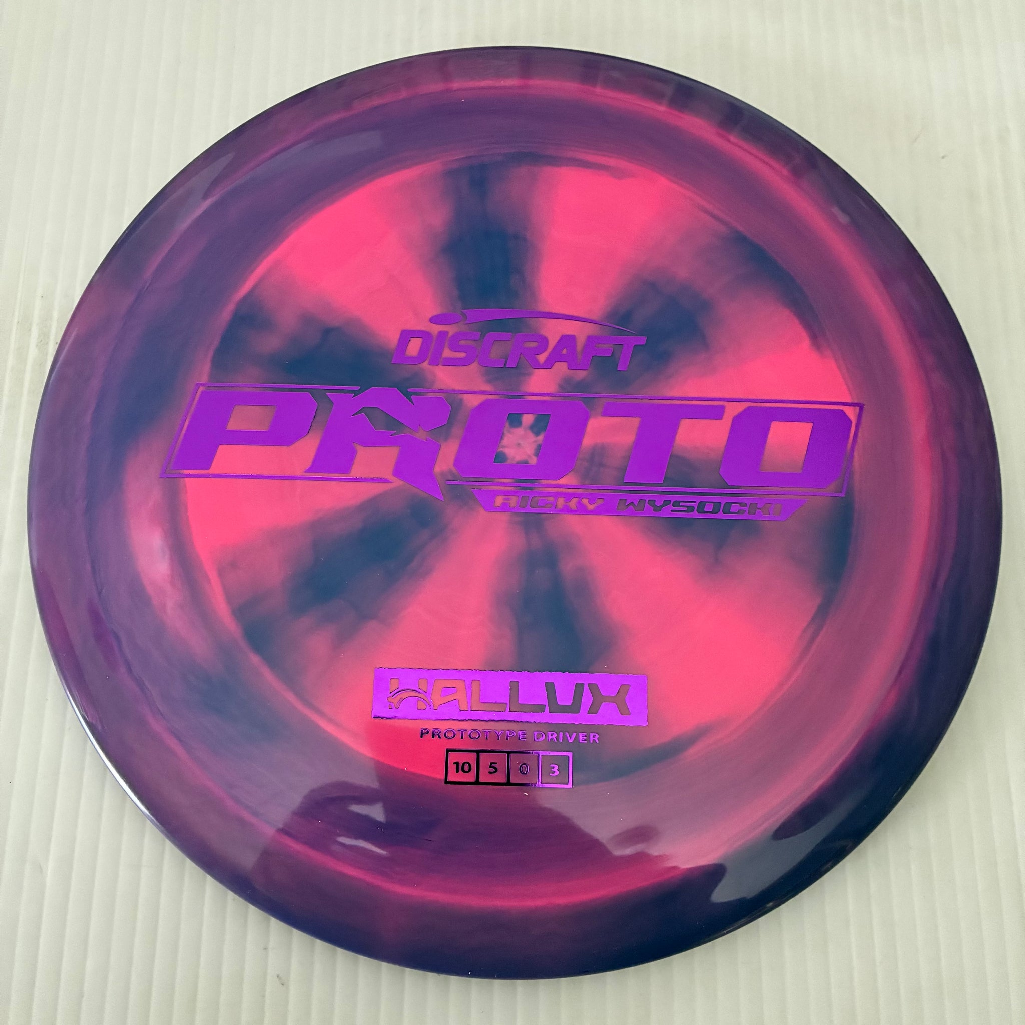 Discraft Ricky Wysocki Prototype Swirly ESP Hallux 10/5/0/3