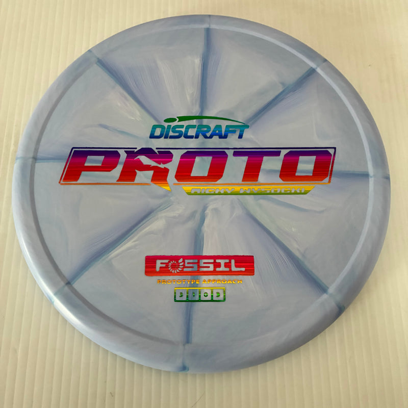 Discraft Ricky Wysocki Prototype Swirly CT Crazy Tuff Fossil 3/1/0/3