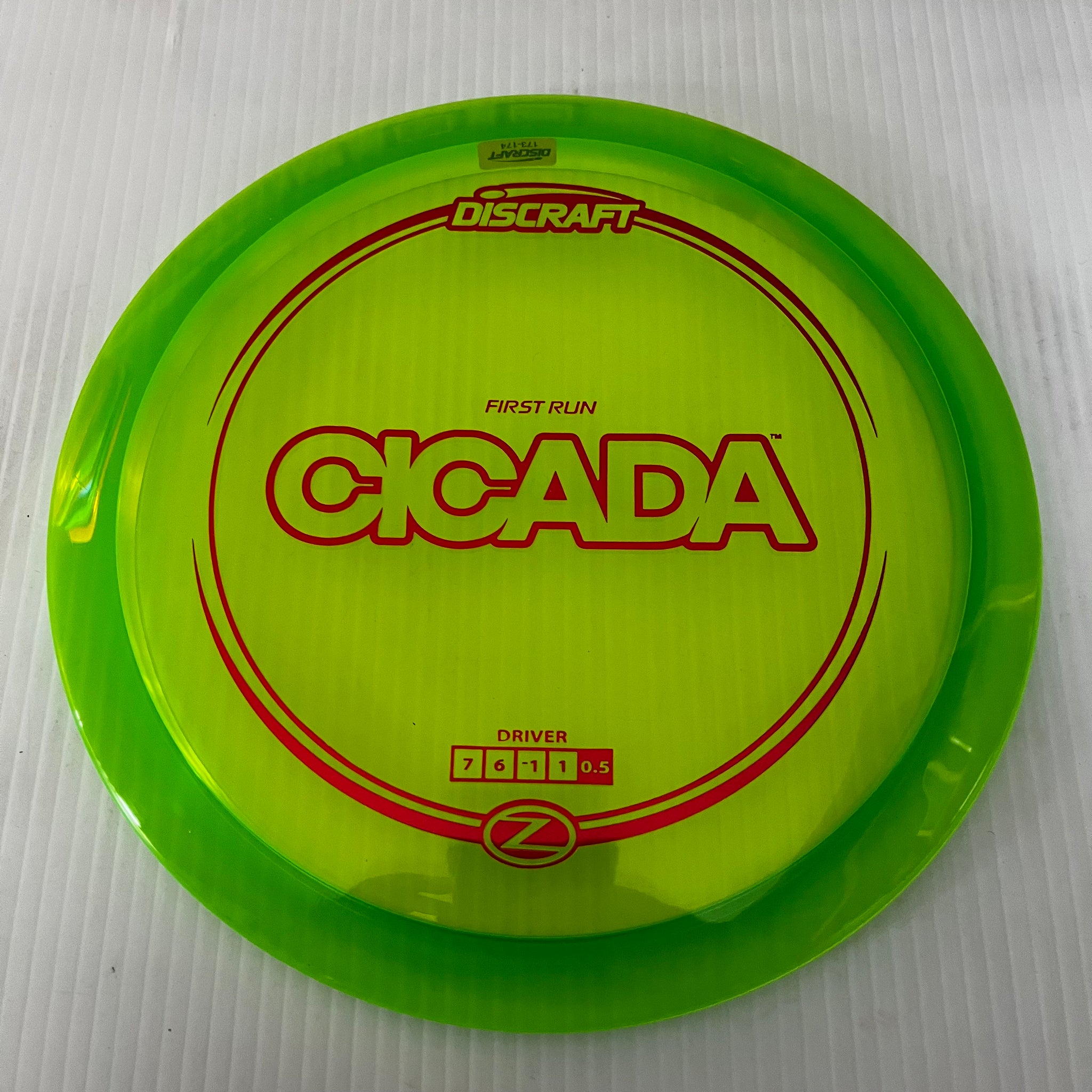 Discraft First Run Z Cicada 7/6/-1/1