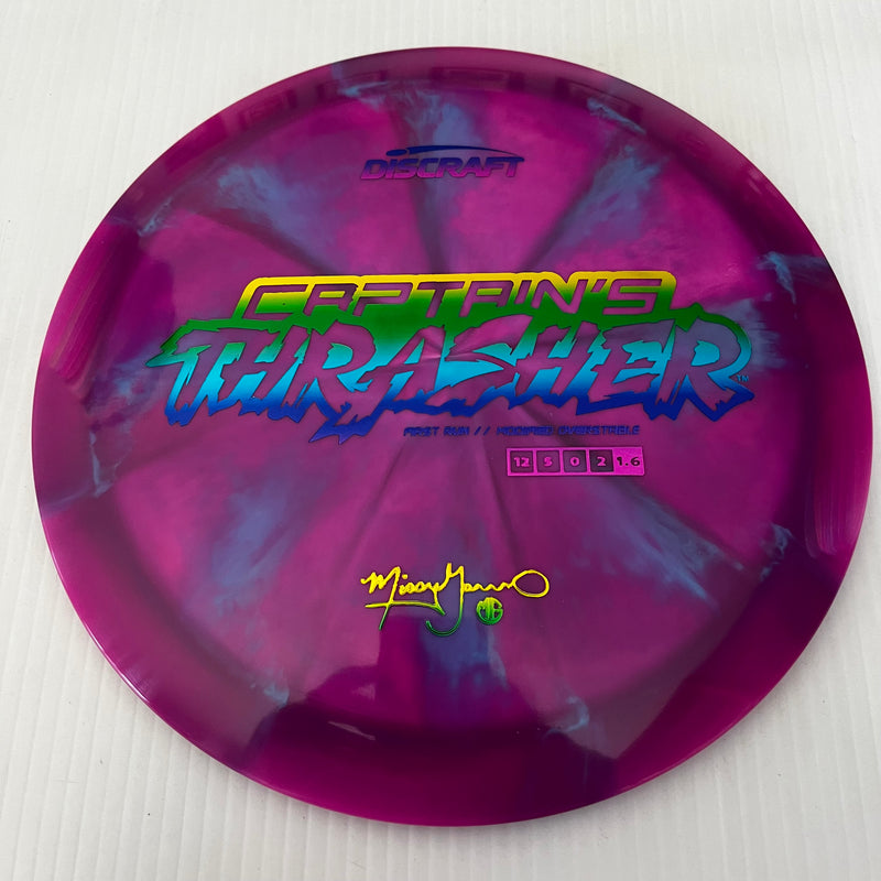 Discraft First Run Missy Gannon Swirly ESP Captain's Thrasher 12/5/0/2