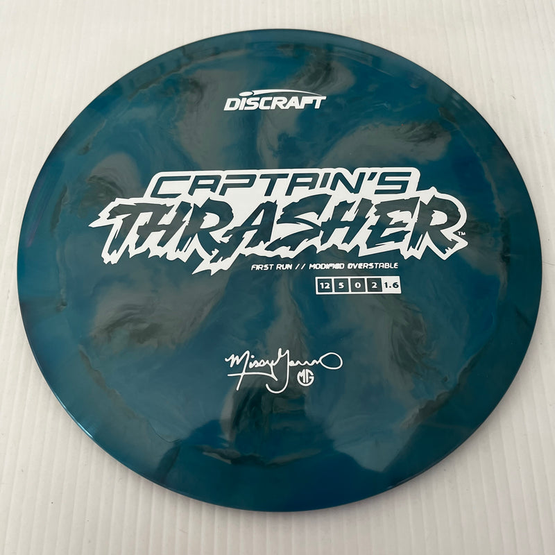 Discraft First Run Missy Gannon Swirly ESP Captain's Thrasher 12/5/0/2