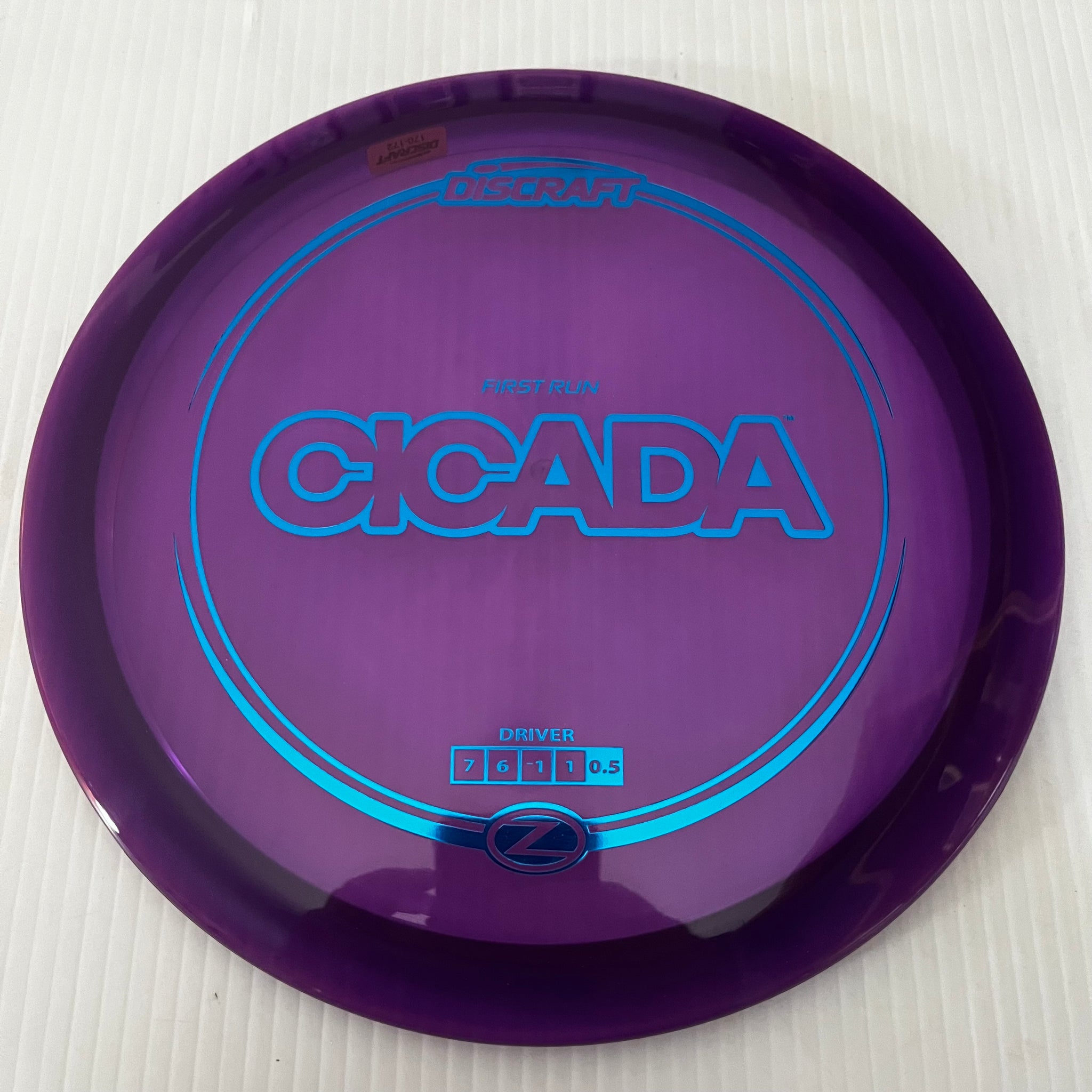 Discraft First Run Z Cicada 7/6/-1/1
