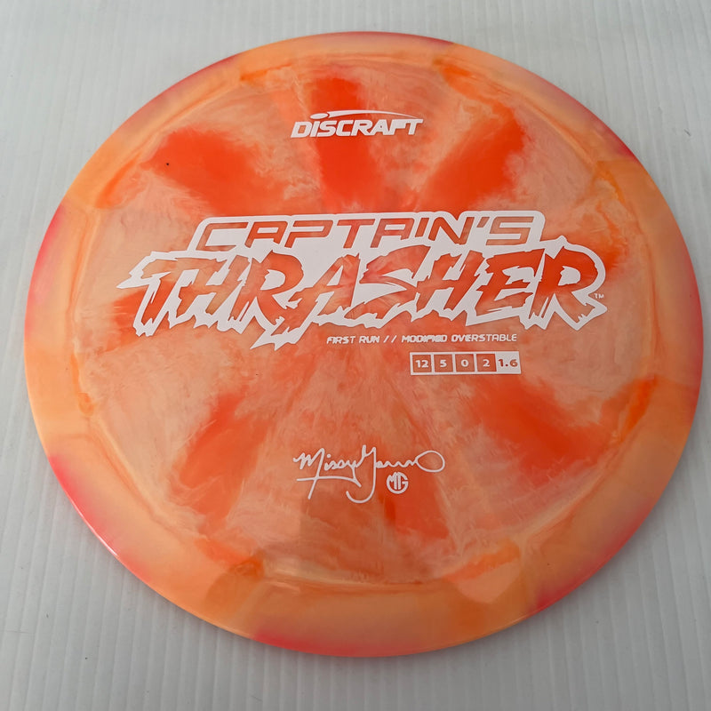 Discraft First Run Missy Gannon Swirly ESP Captain's Thrasher 12/5/0/2