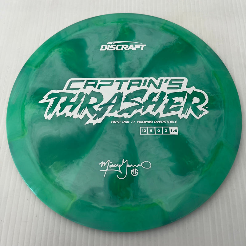 Discraft First Run Missy Gannon Swirly ESP Captain's Thrasher 12/5/0/2