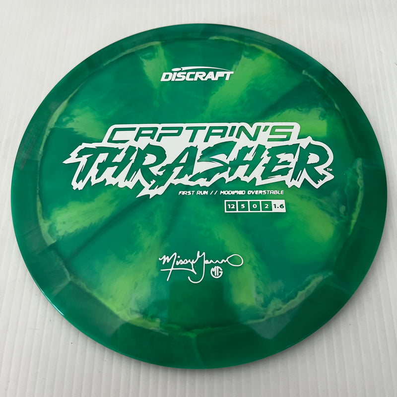 Discraft First Run Missy Gannon Swirly ESP Captain's Thrasher 12/5/0/2