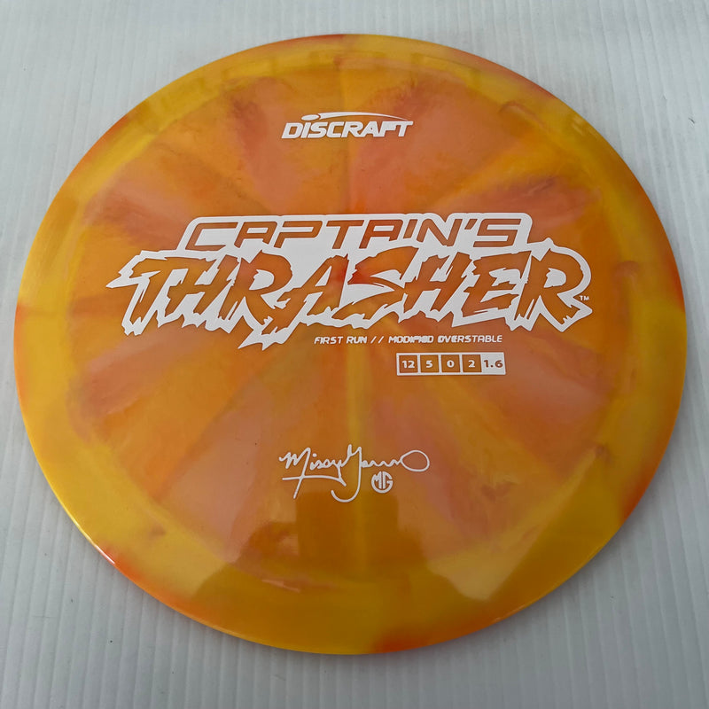 Discraft First Run Missy Gannon Swirly ESP Captain's Thrasher 12/5/0/2