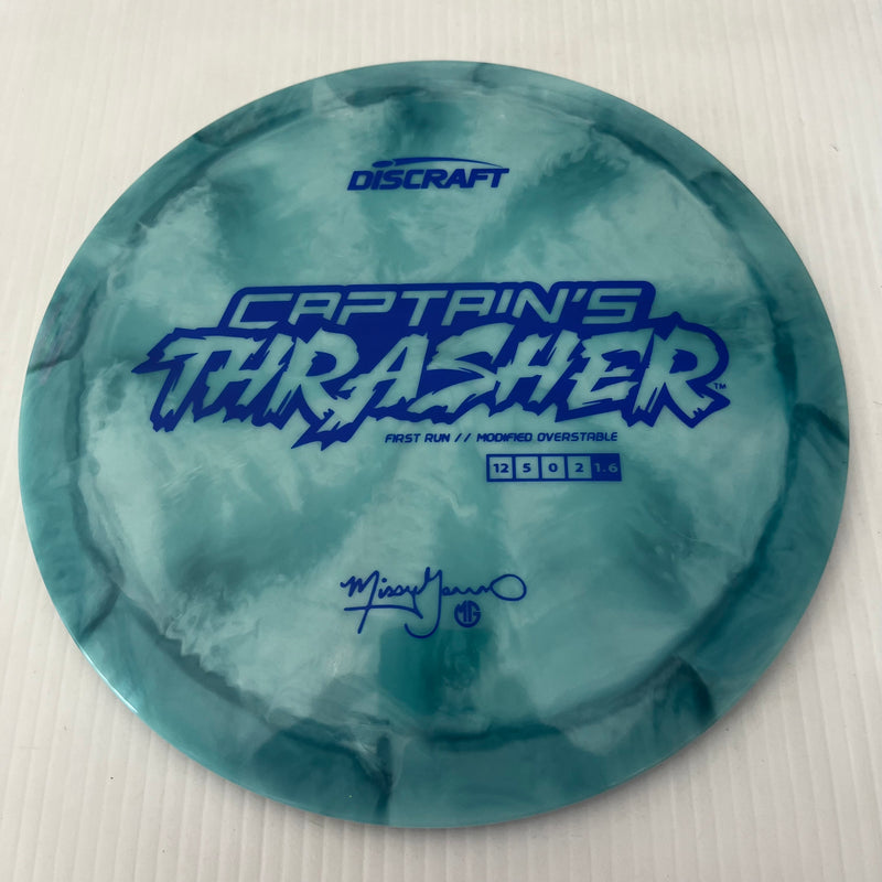 Discraft First Run Missy Gannon Swirly ESP Captain's Thrasher 12/5/0/2