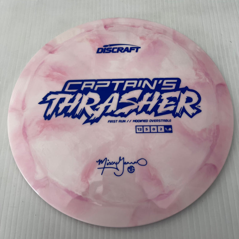 Discraft First Run Missy Gannon Swirly ESP Captain's Thrasher 12/5/0/2